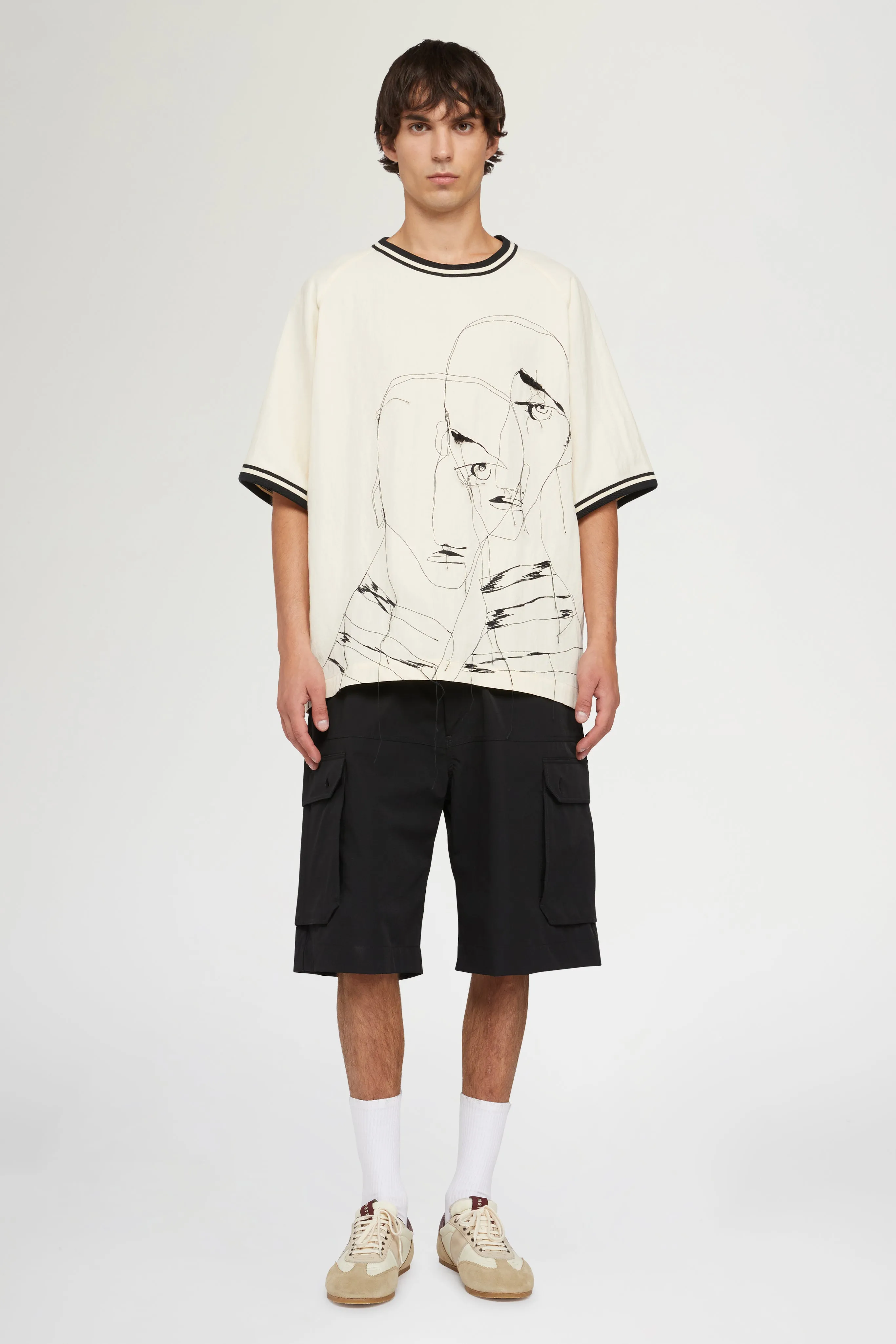 Cream Cotton T-shirt sold by Antonio Marras product image thumbnail 2