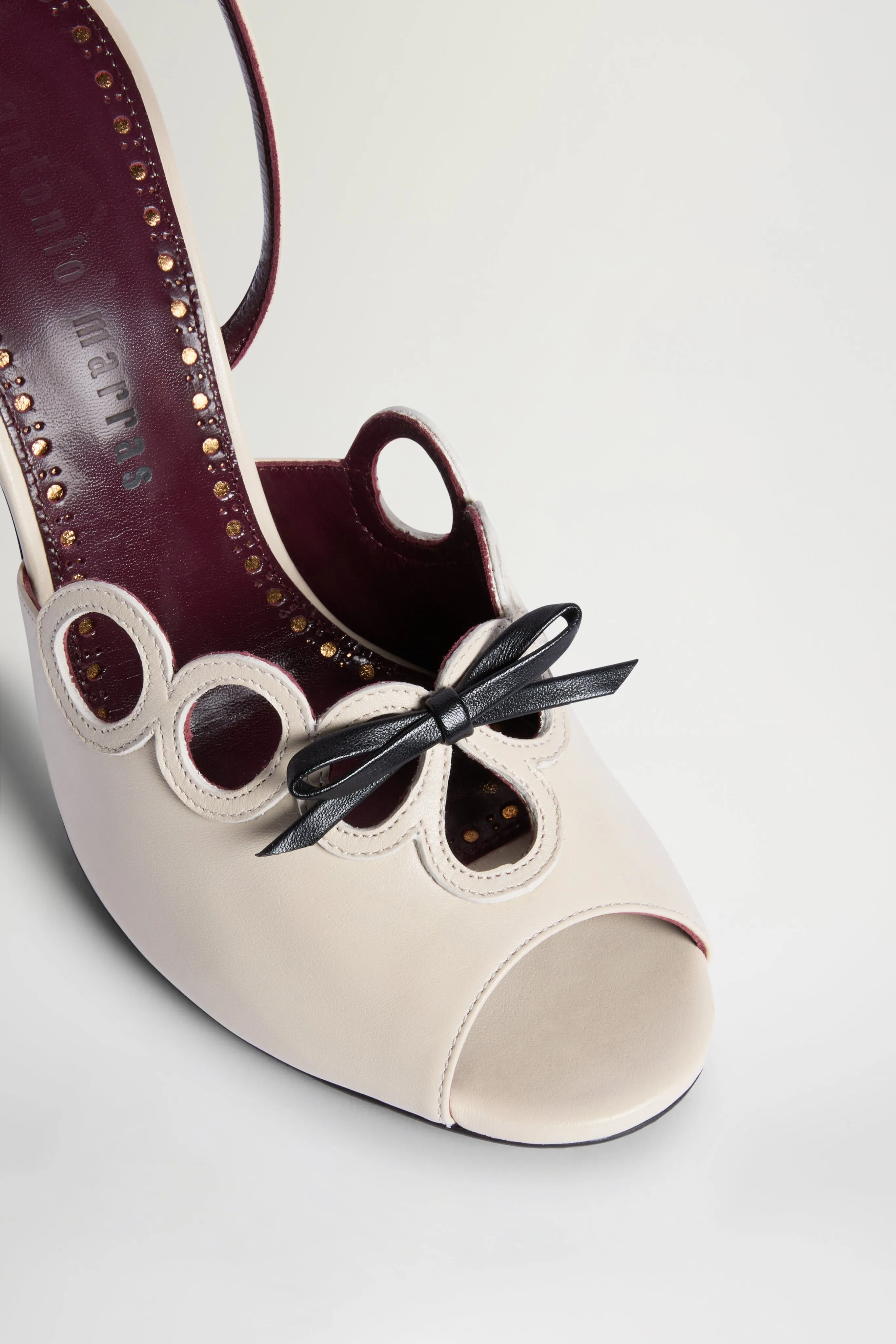 Ivory Bow Sandals sold by Antonio Marras product image thumbnail 4