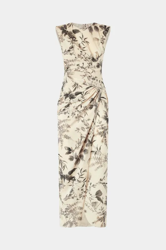 Midi Dress Tropical Print made by Antonio Marras
