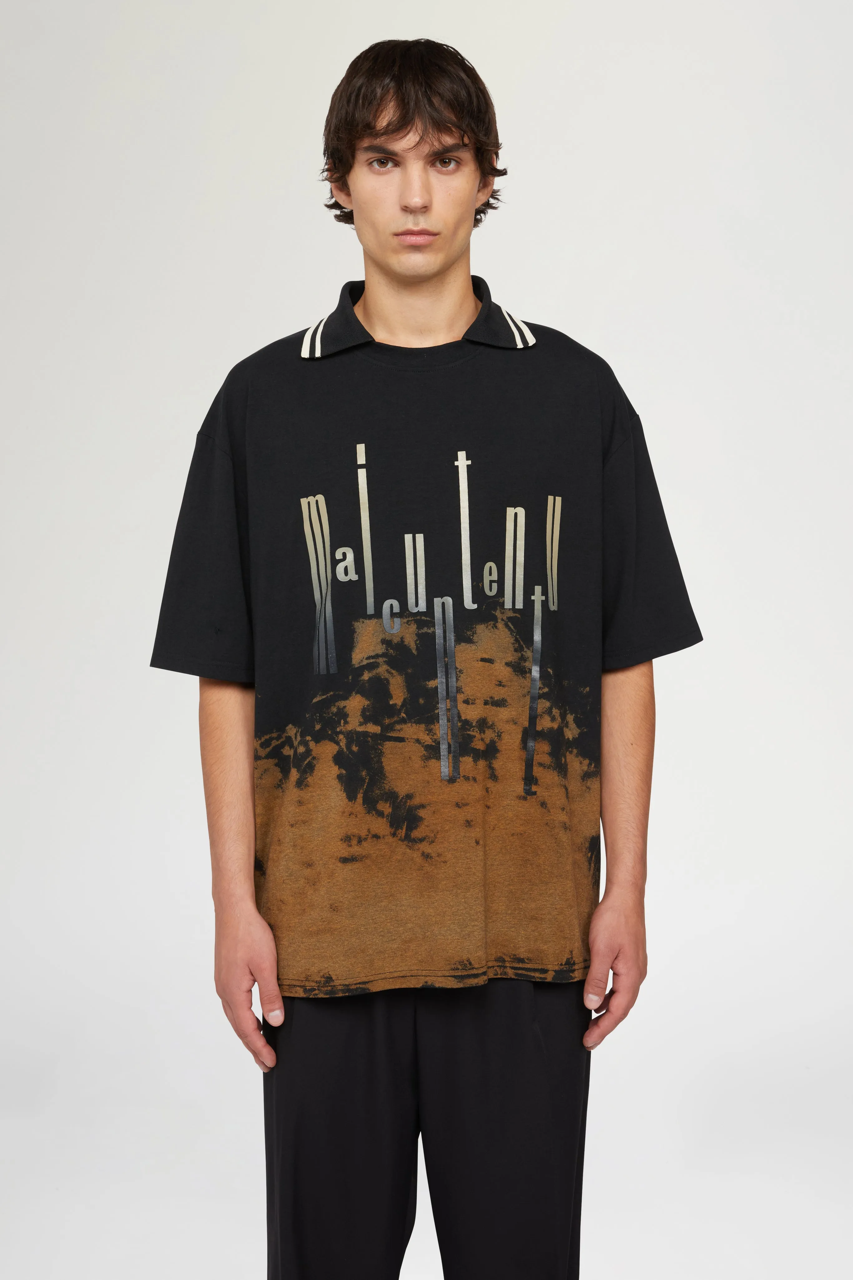 Black & Brown Maicuntentu T-shirt sold by Antonio Marras product image thumbnail 3