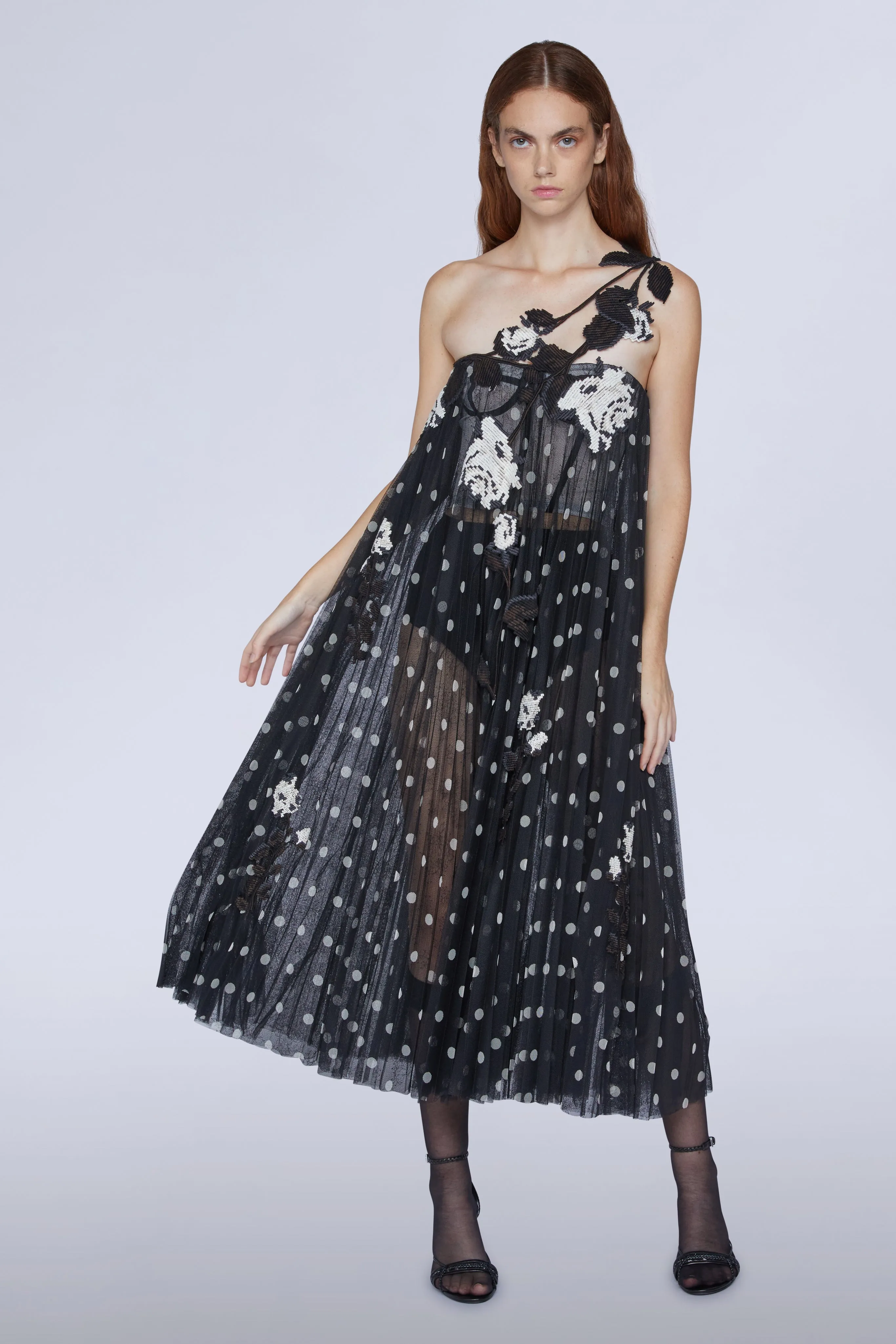 Midi Lace Dress with Embroidery sold by Antonio Marras product image thumbnail 2