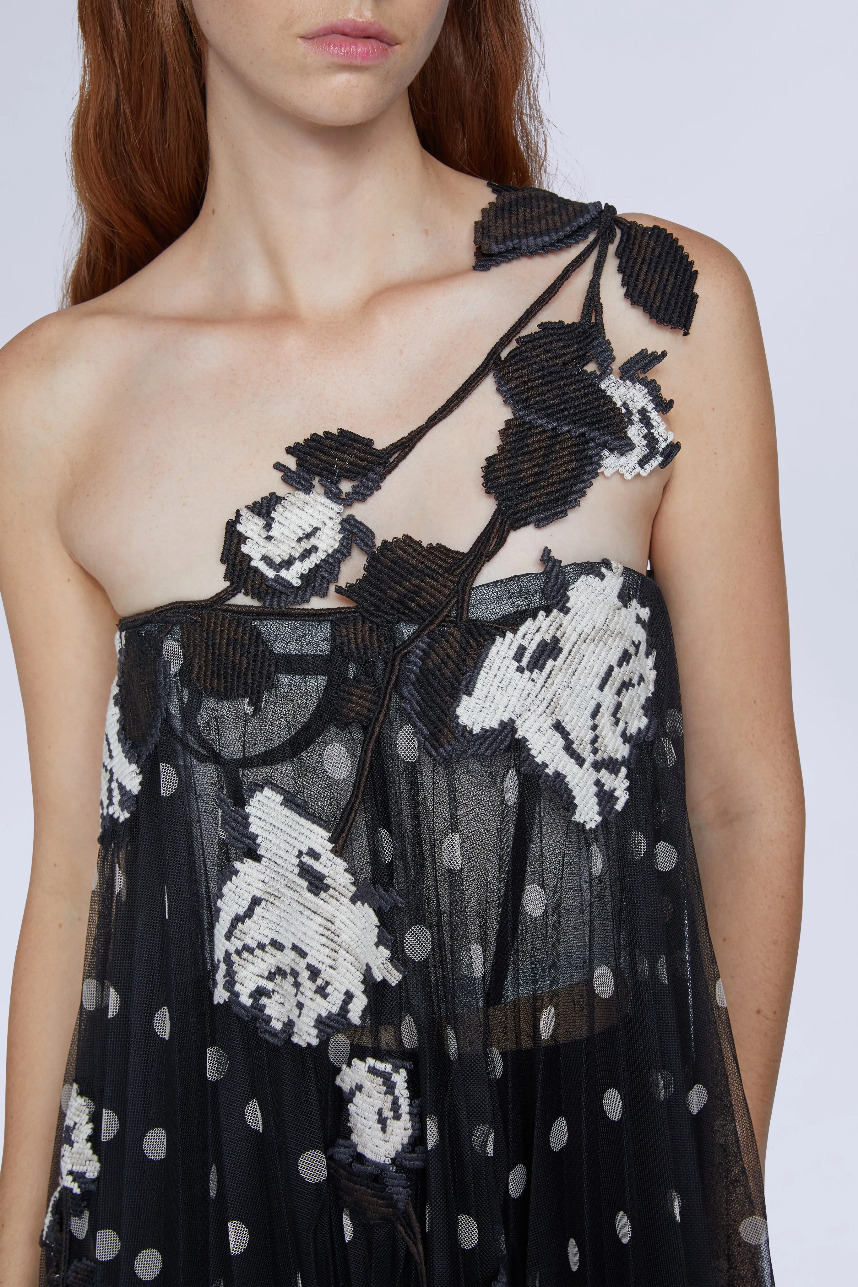 Midi Lace Dress with Embroidery sold by Antonio Marras product image thumbnail 4