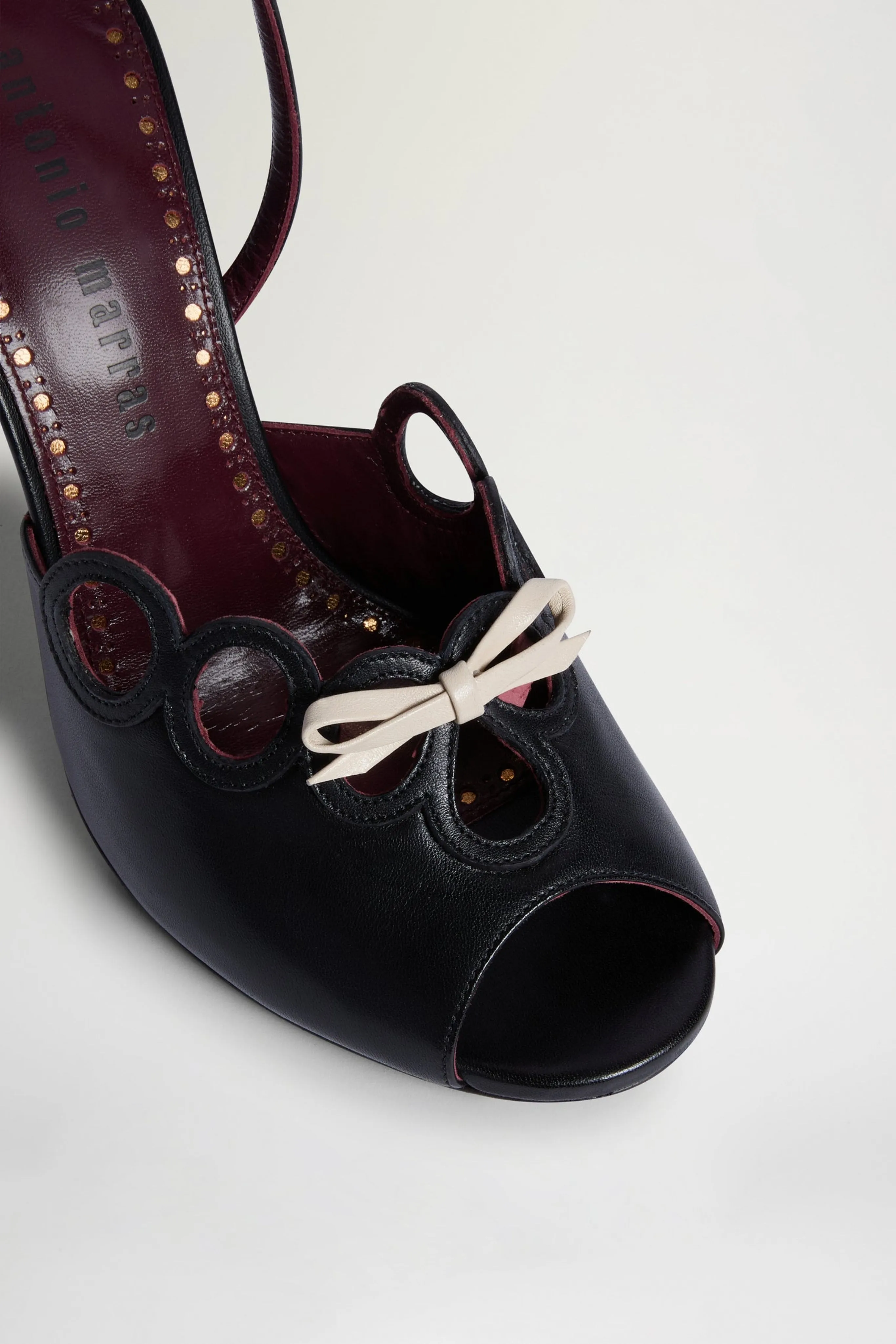 Black Bow Sandals sold by Antonio Marras product image thumbnail 4