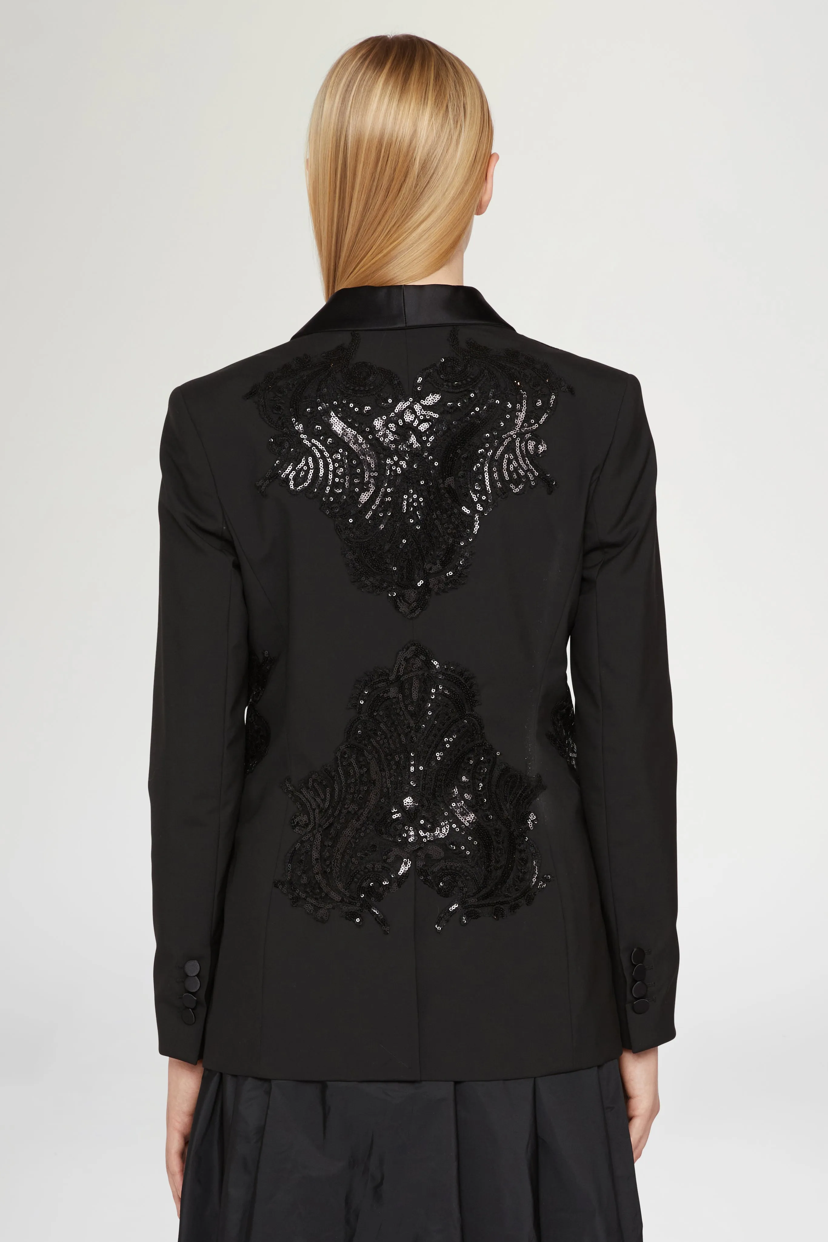 Black Blazer with Sequins sold by Antonio Marras product image thumbnail 3
