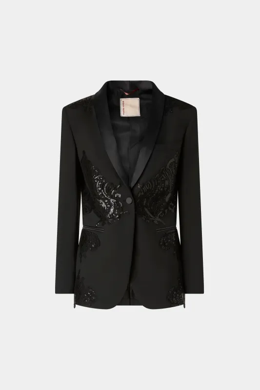 Black Blazer with Sequins sold by Antonio Marras