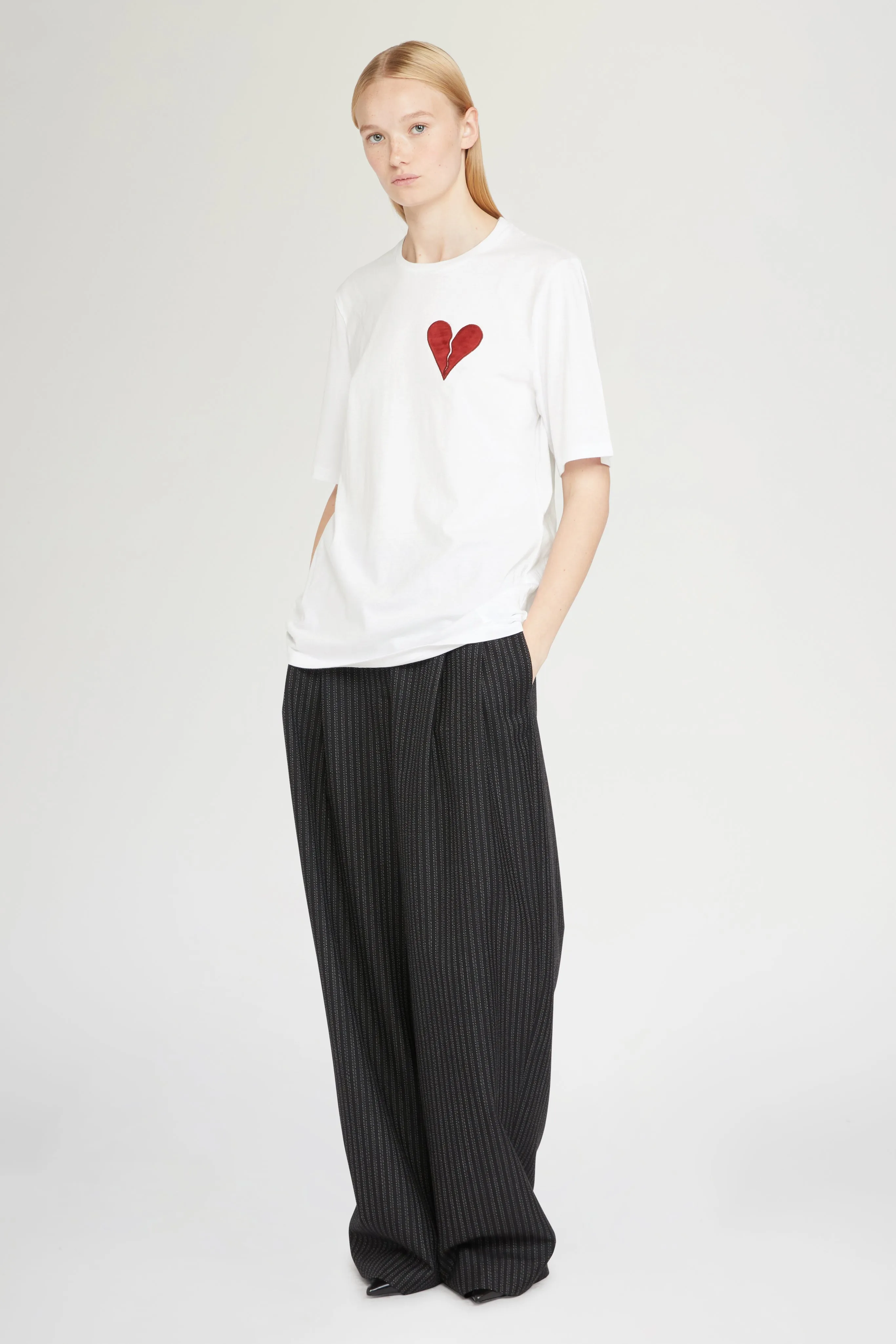 Broken Heart T-shirt White sold by Antonio Marras product image thumbnail 4
