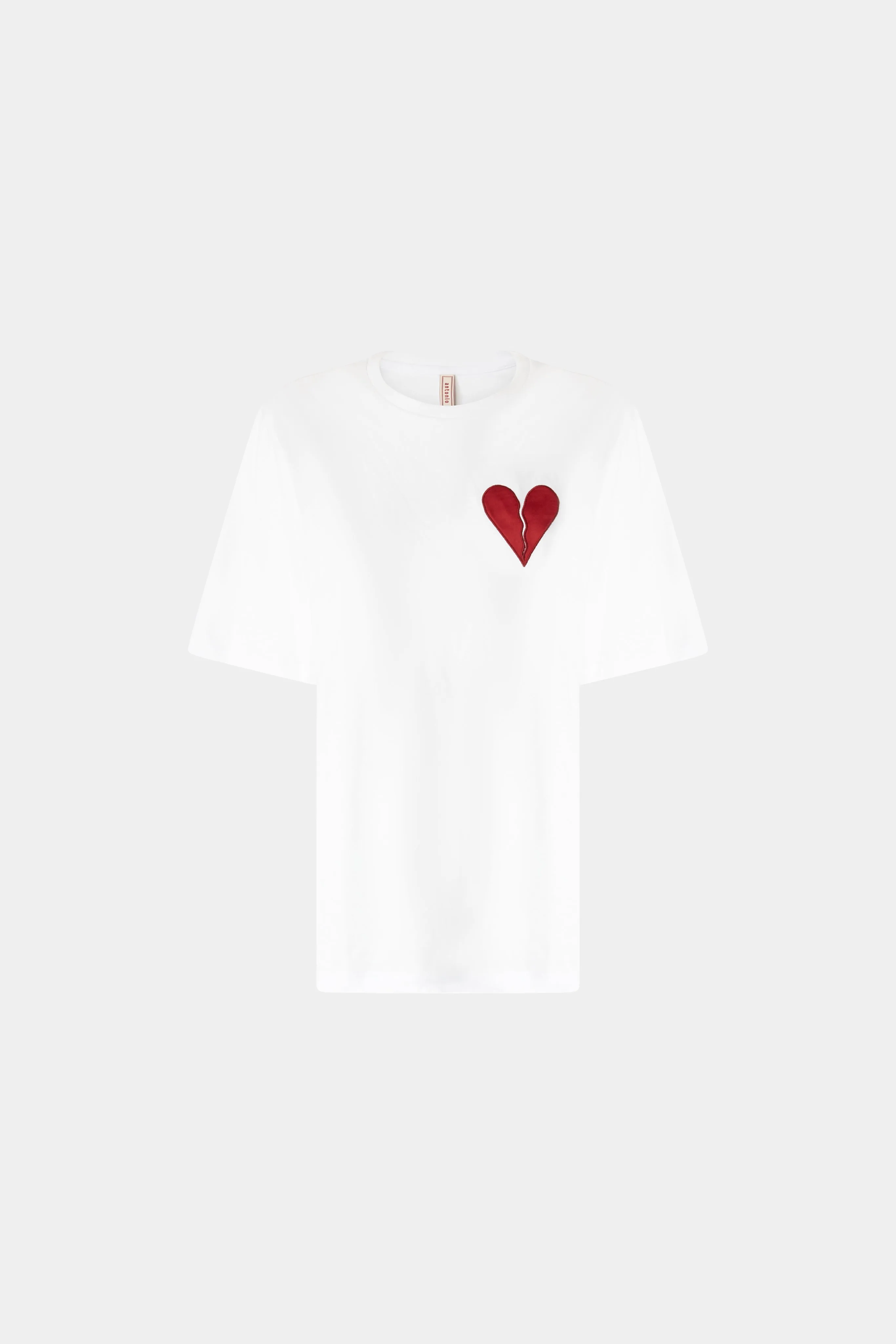 Broken Heart T-shirt White sold by Antonio Marras