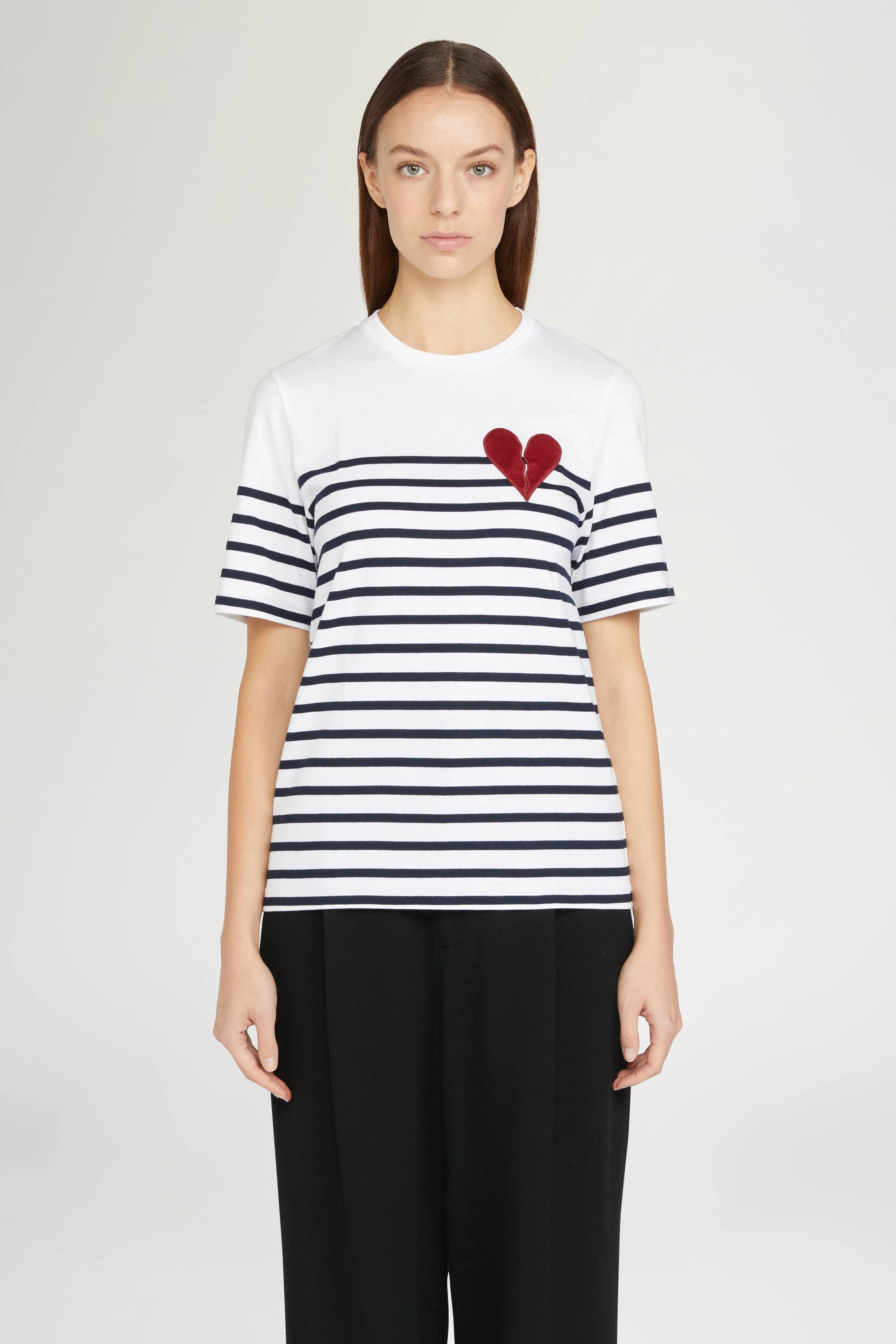 Broken Heart Stripe T-shirt sold by Antonio Marras product image thumbnail 2
