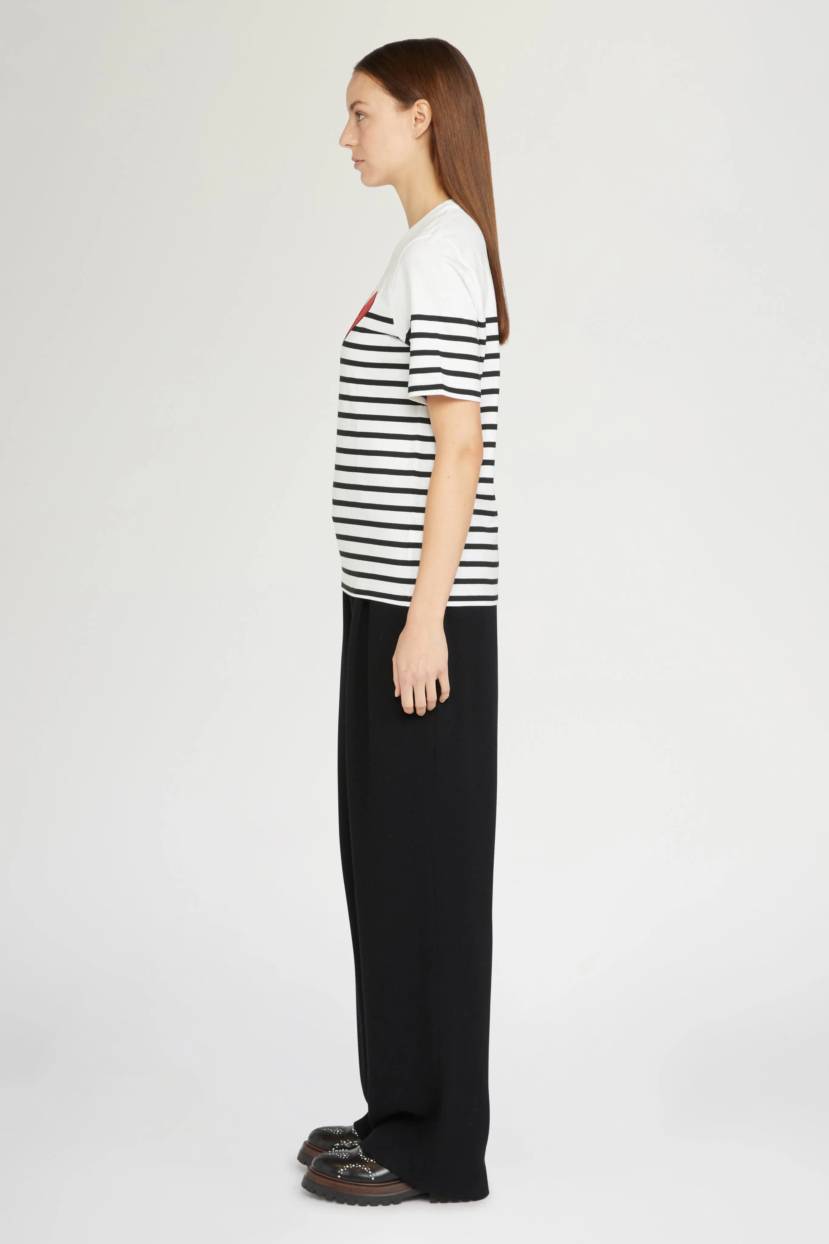 Broken Heart Stripe T-shirt sold by Antonio Marras product image thumbnail 4