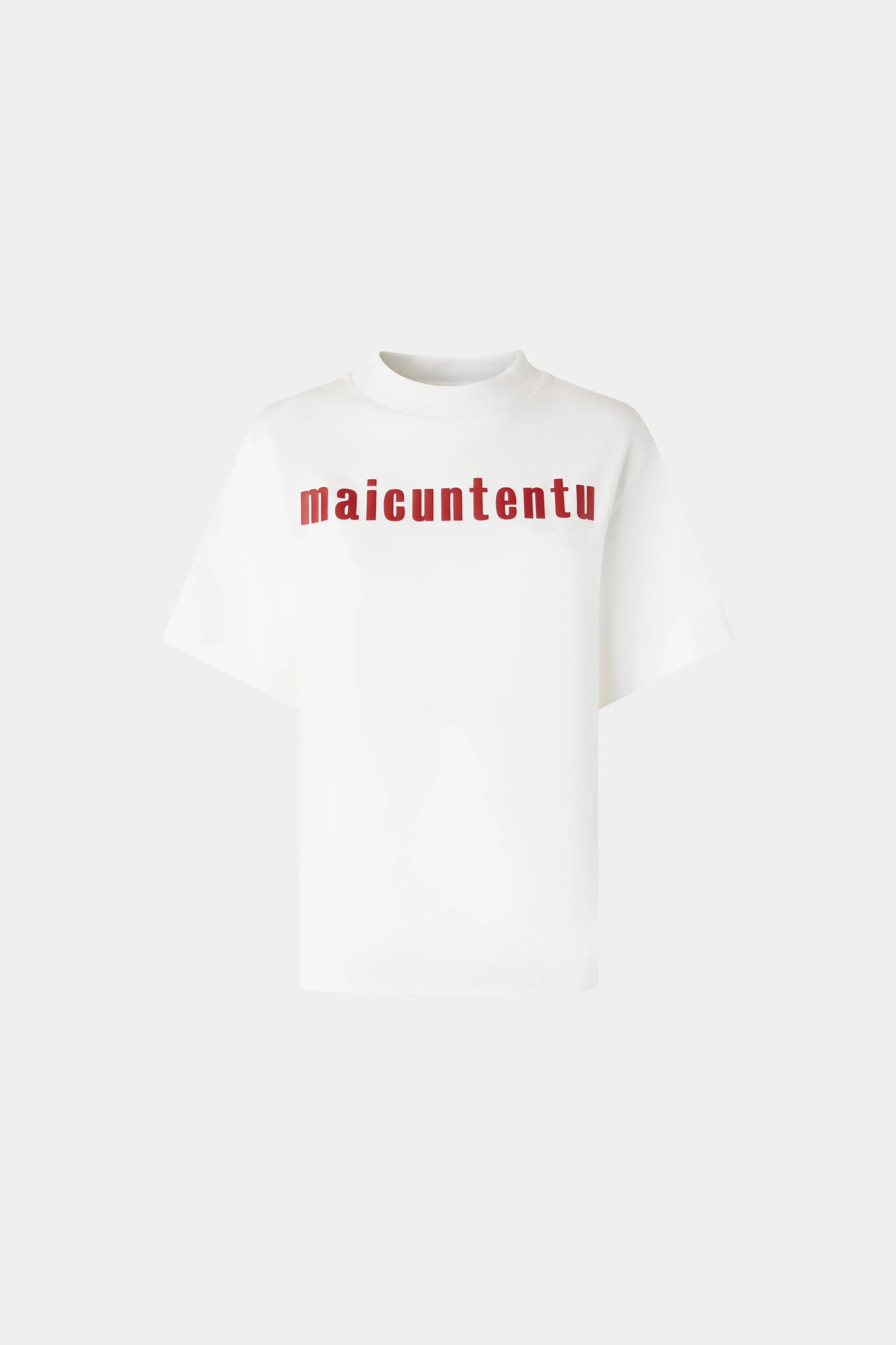 Maicuntentu White T-shirt sold by Antonio Marras
