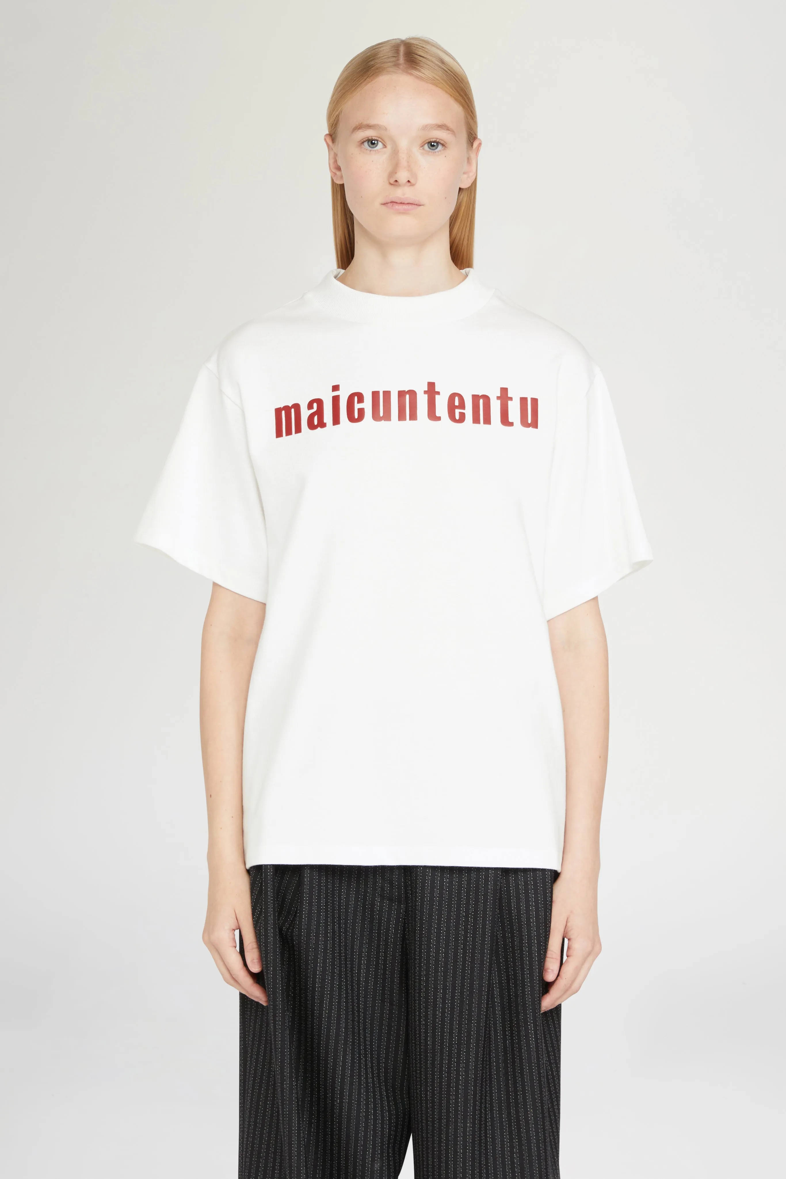 Maicuntentu White T-shirt sold by Antonio Marras product image thumbnail 3