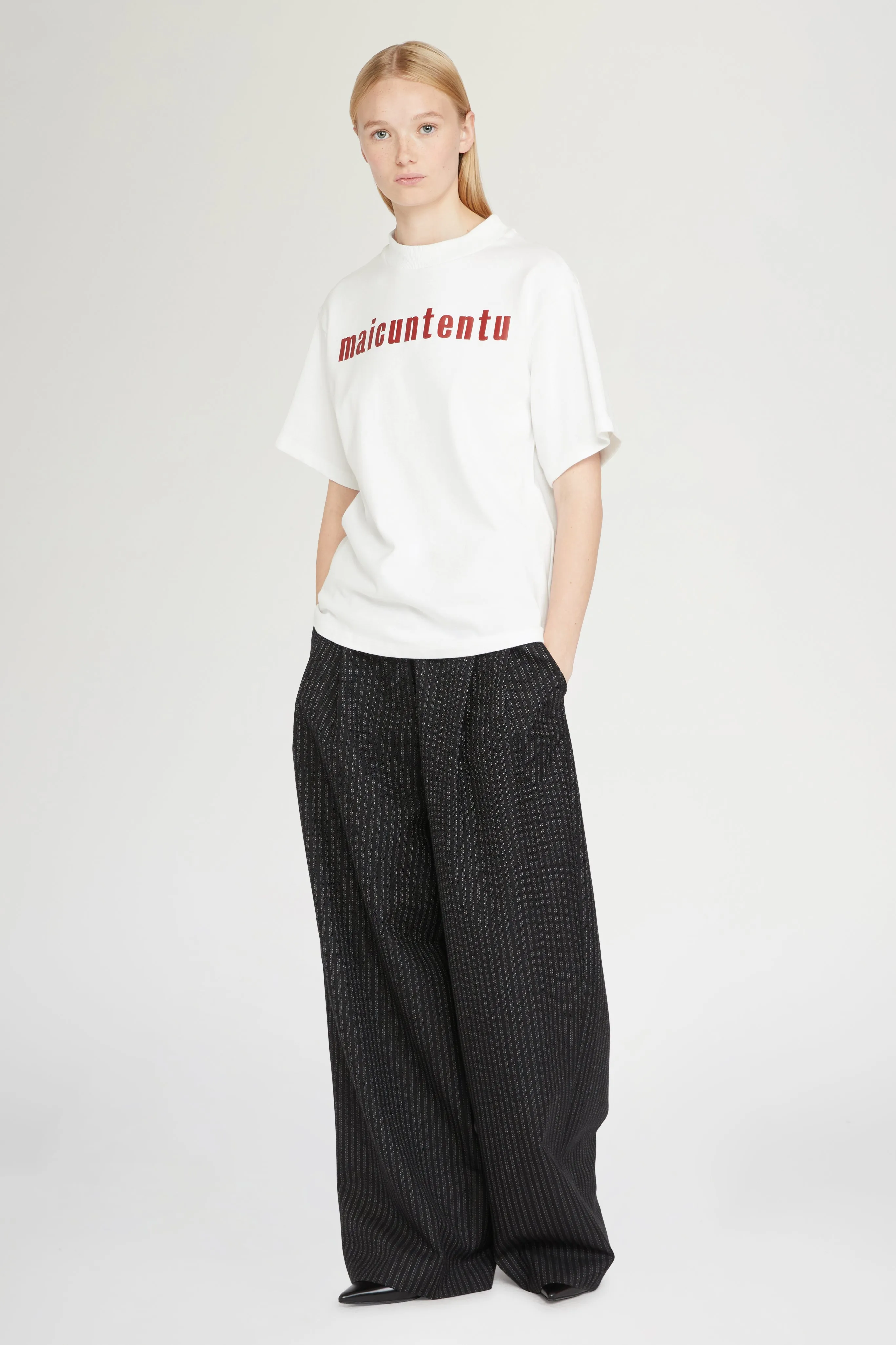 Maicuntentu White T-shirt sold by Antonio Marras product image thumbnail 2