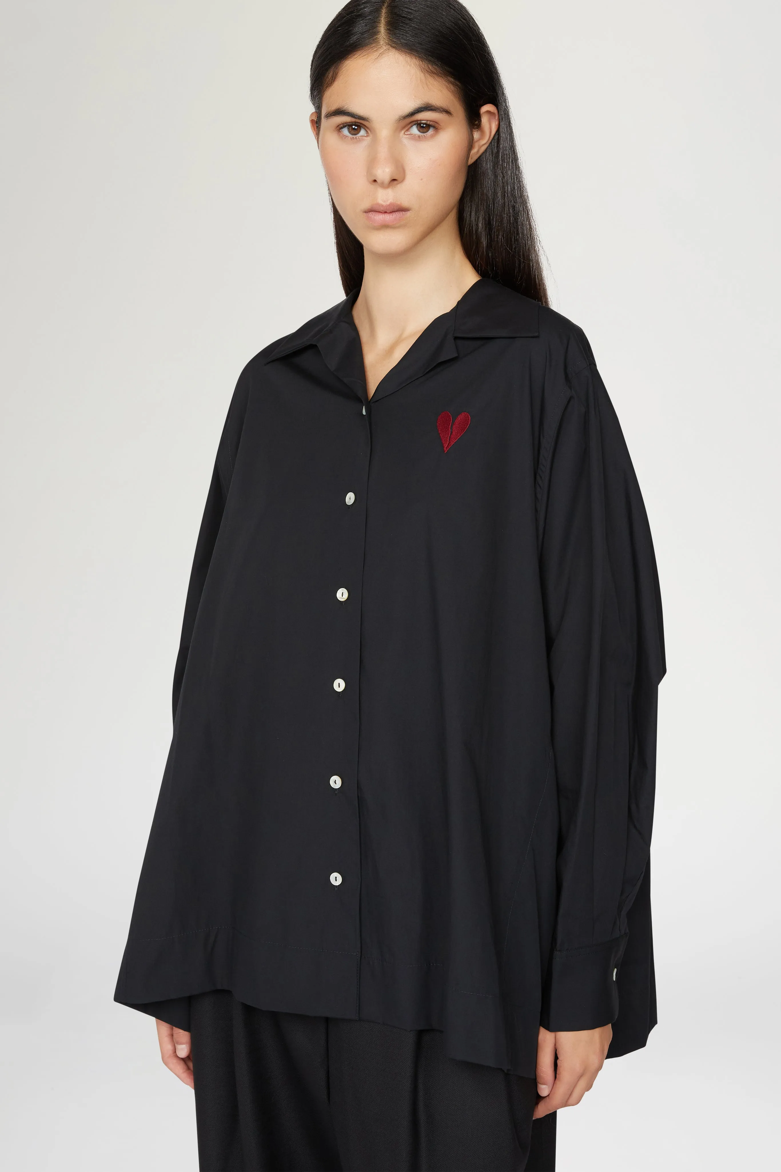 Broken Heart Shirt Black sold by Antonio Marras product image thumbnail 2