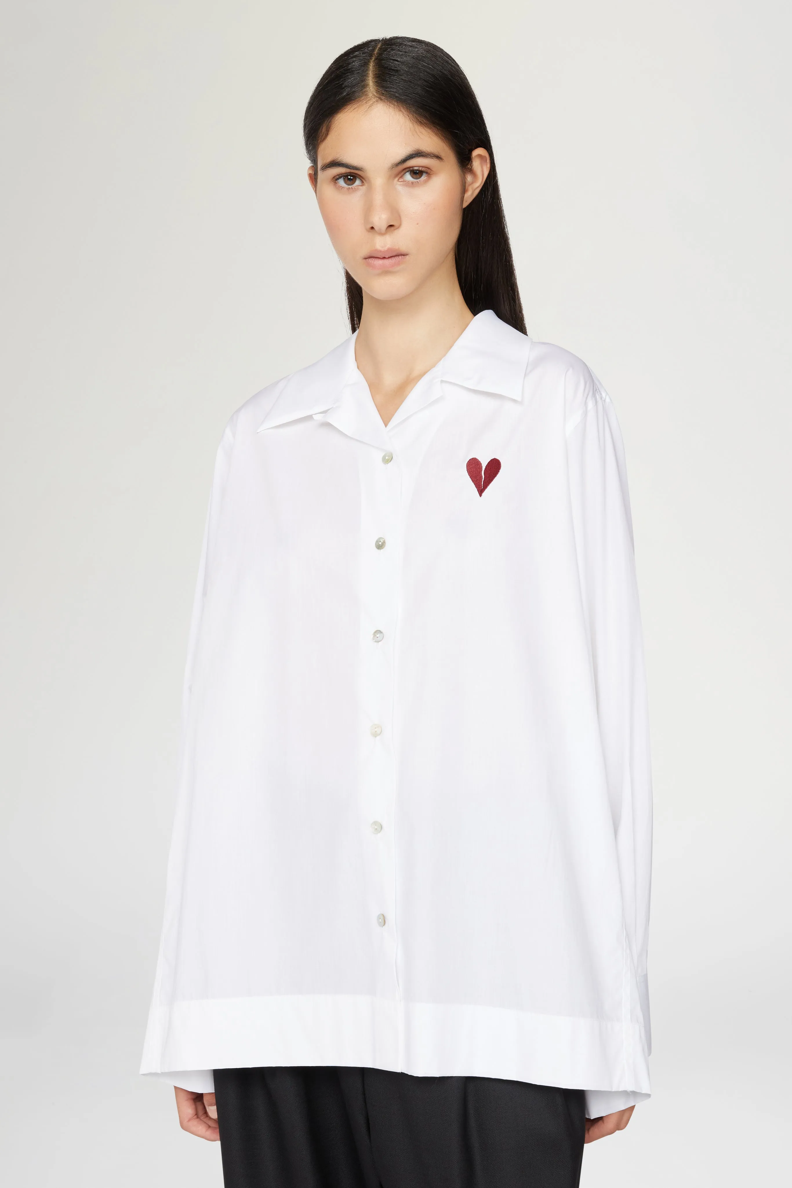 Broken Heart Shirt White sold by Antonio Marras product image thumbnail 2