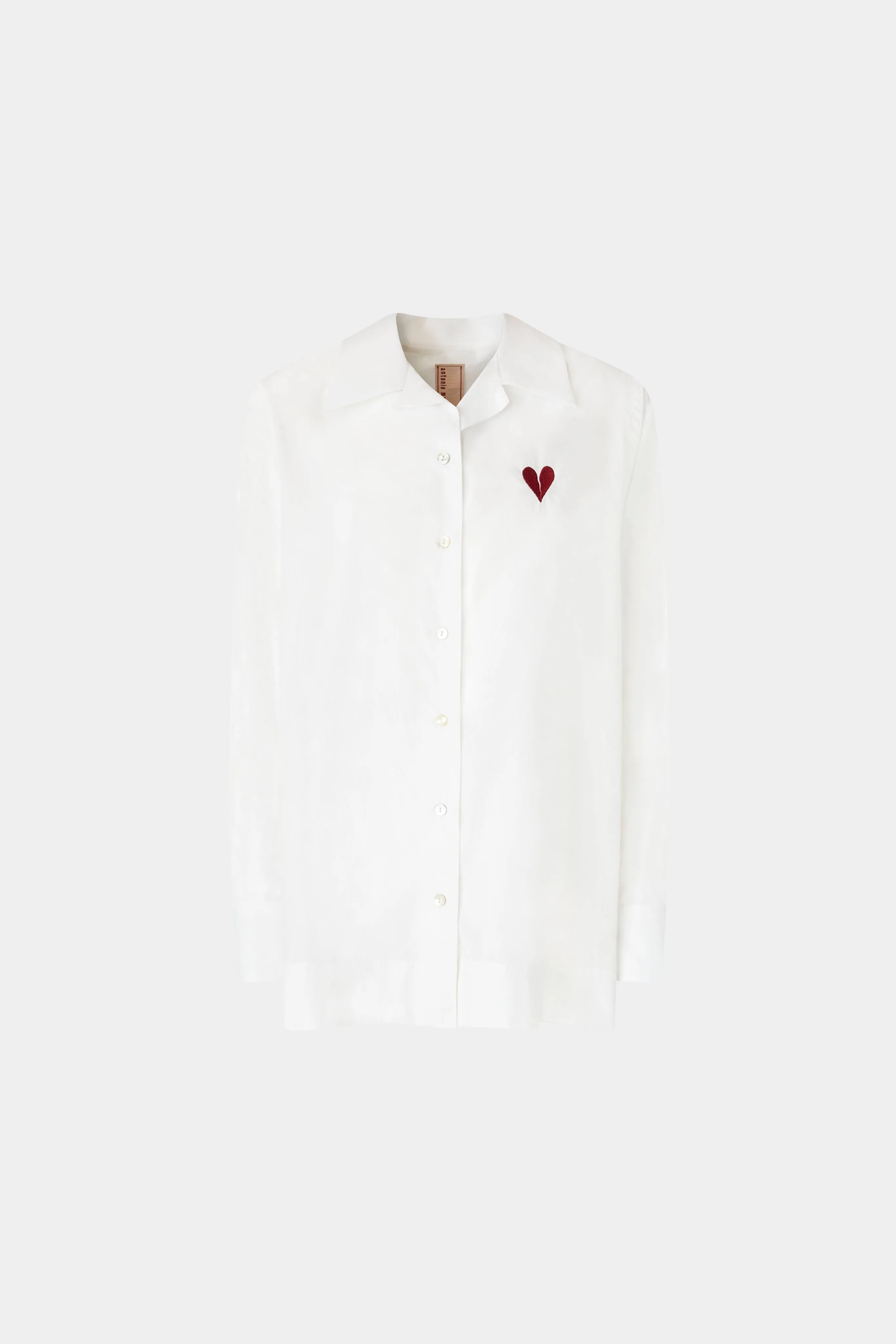Broken Heart Shirt White sold by Antonio Marras