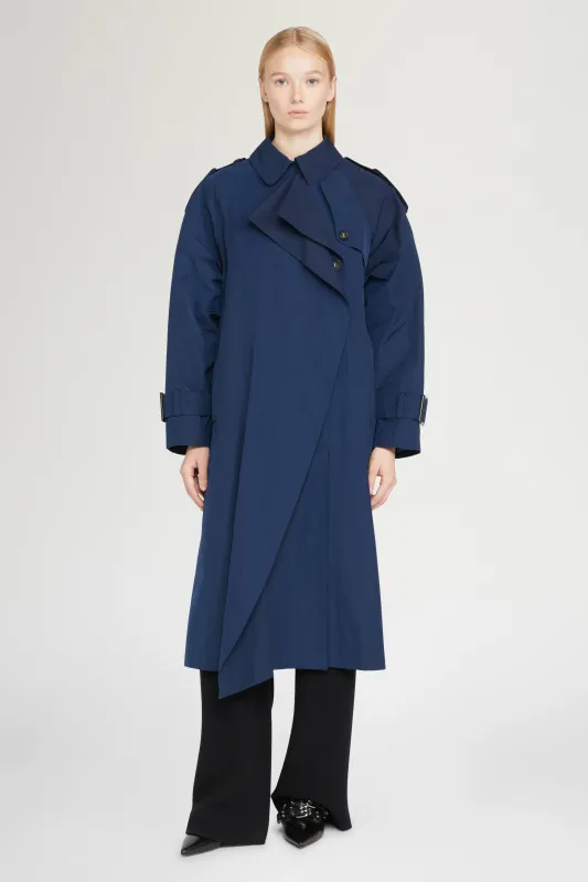 Trench Coat Blue sold by Antonio Marras