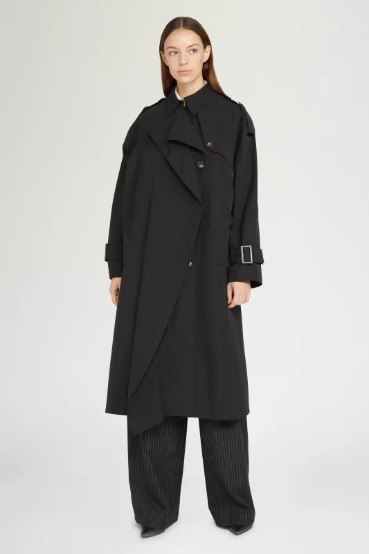 Trench Coat Black sold by Antonio Marras