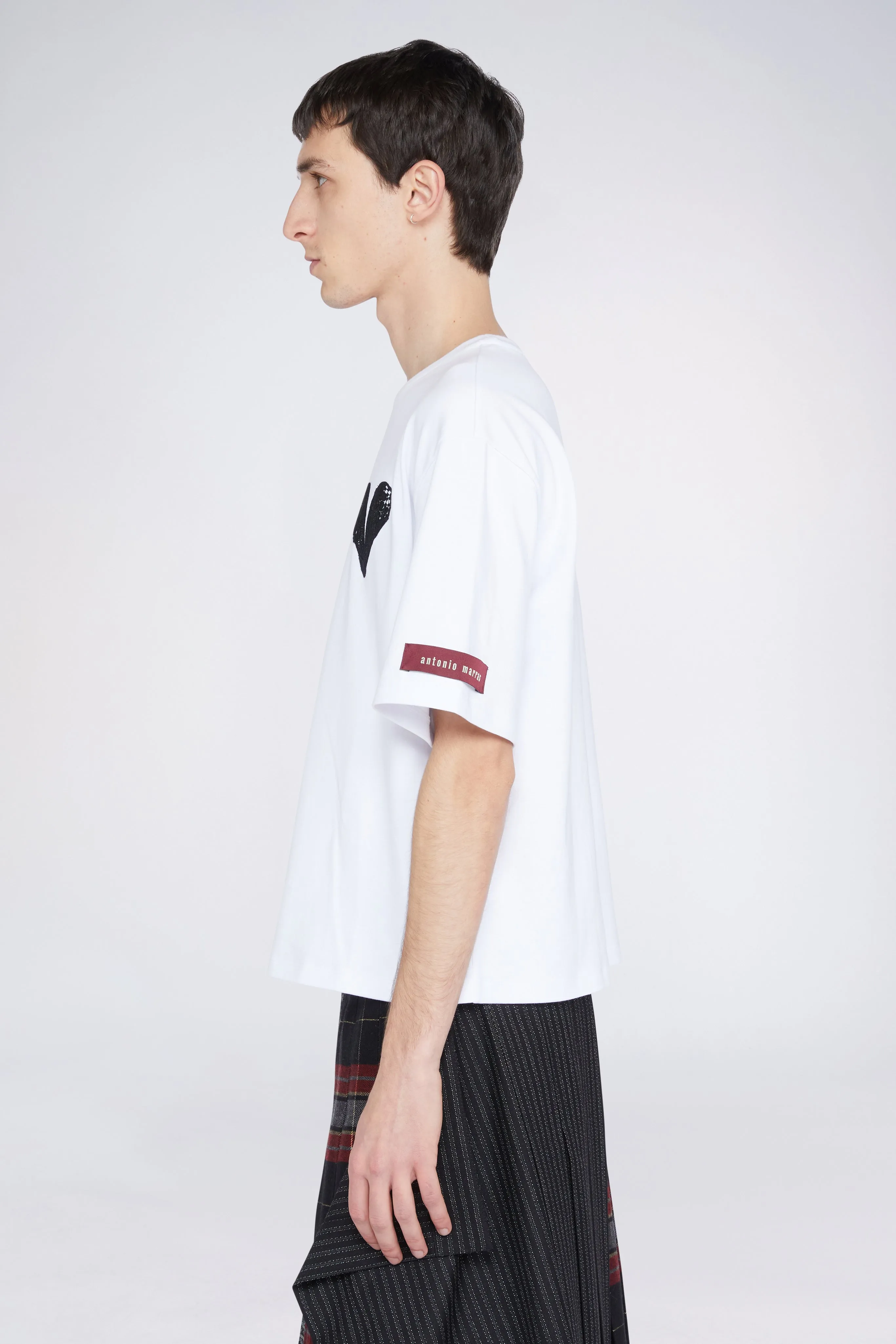 Heart T-shirt White sold by Antonio Marras product image thumbnail 3