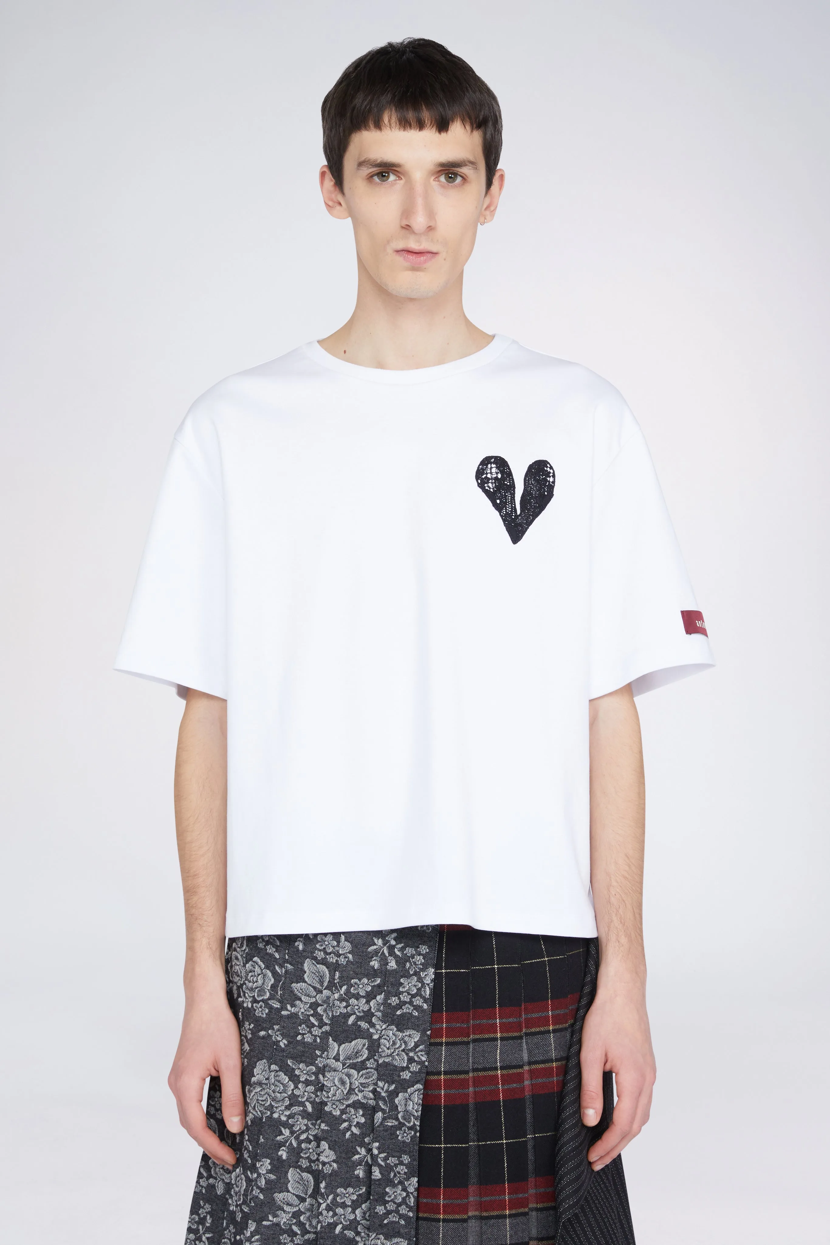 Heart T-shirt White sold by Antonio Marras