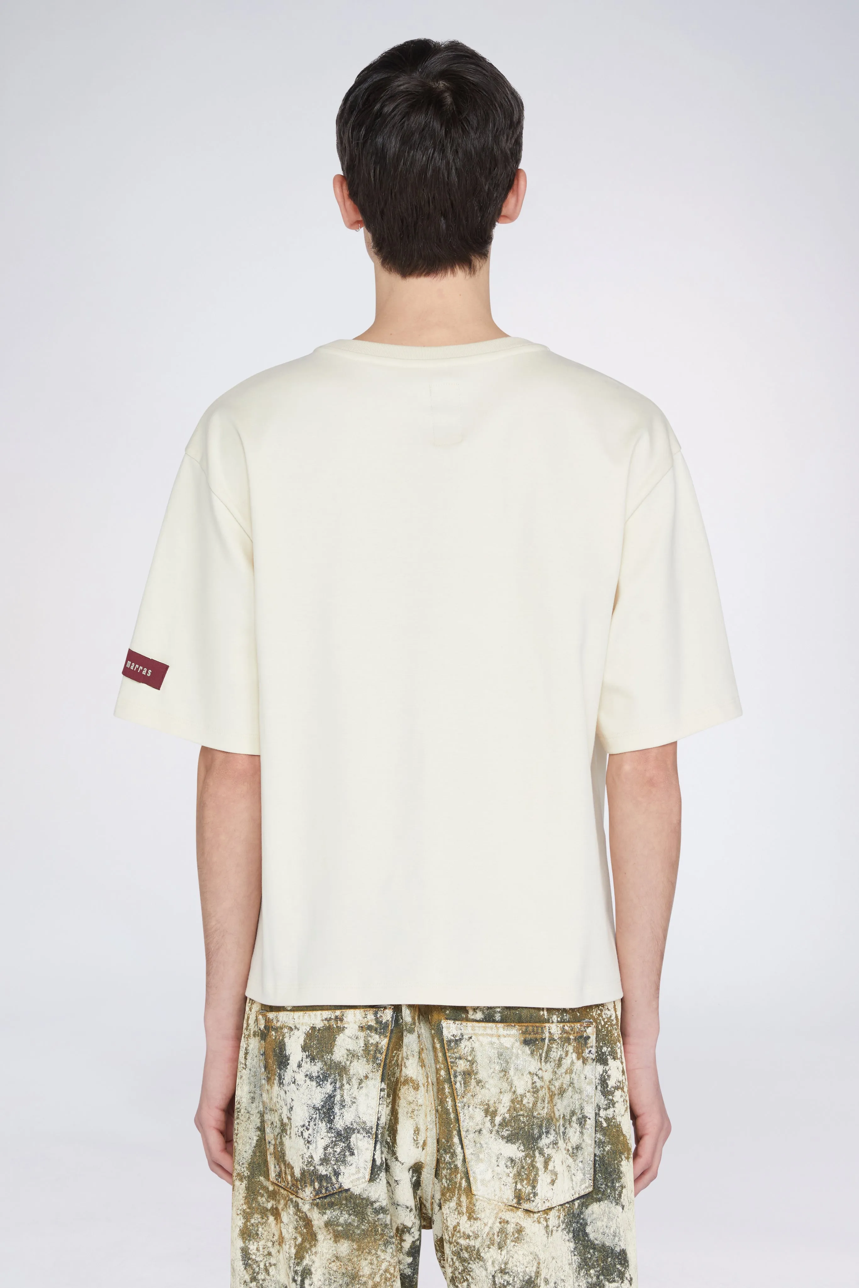 Heart T-shirt Cream sold by Antonio Marras product image thumbnail 3