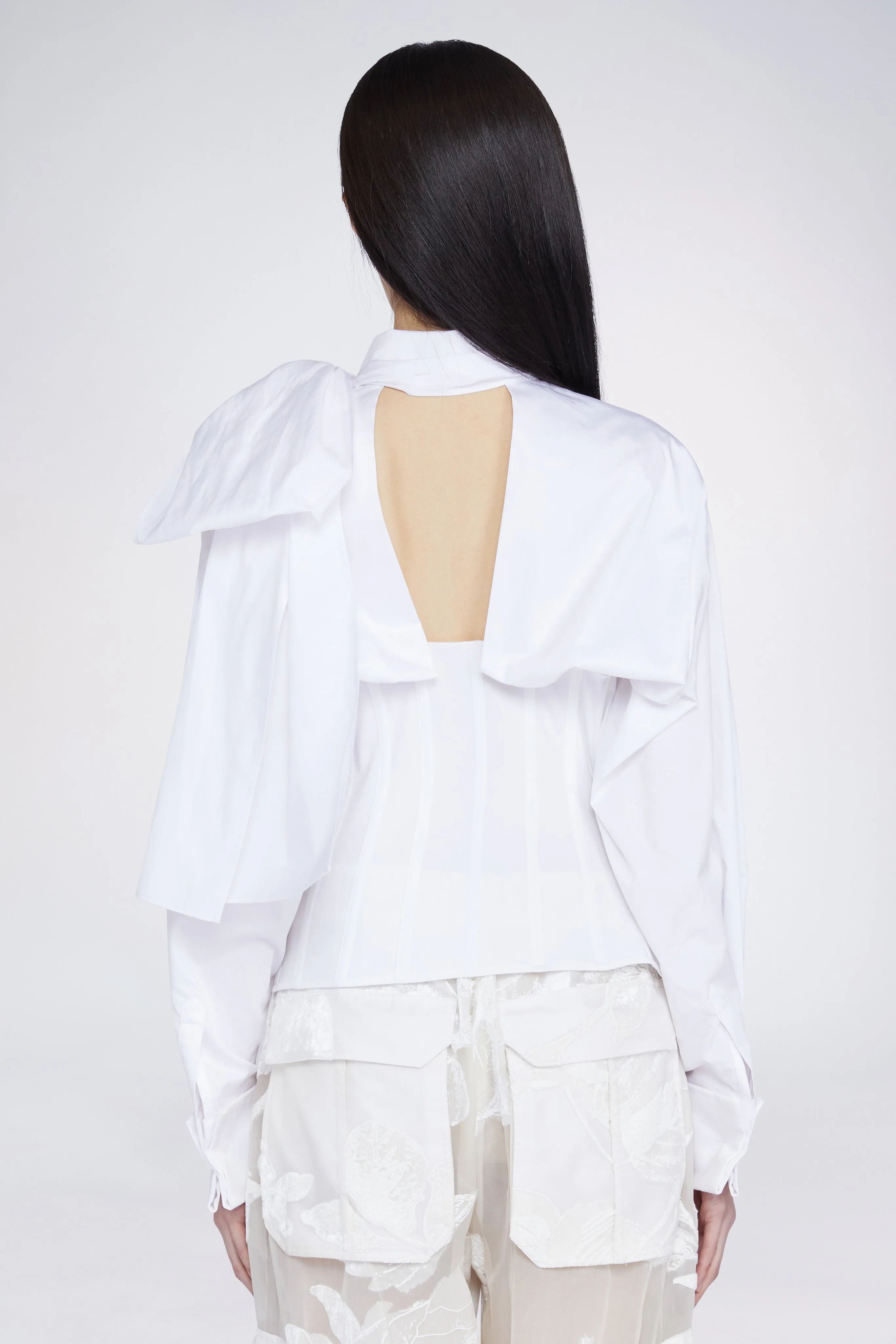 White Shirt with Bow sold by Antonio Marras product image thumbnail 4