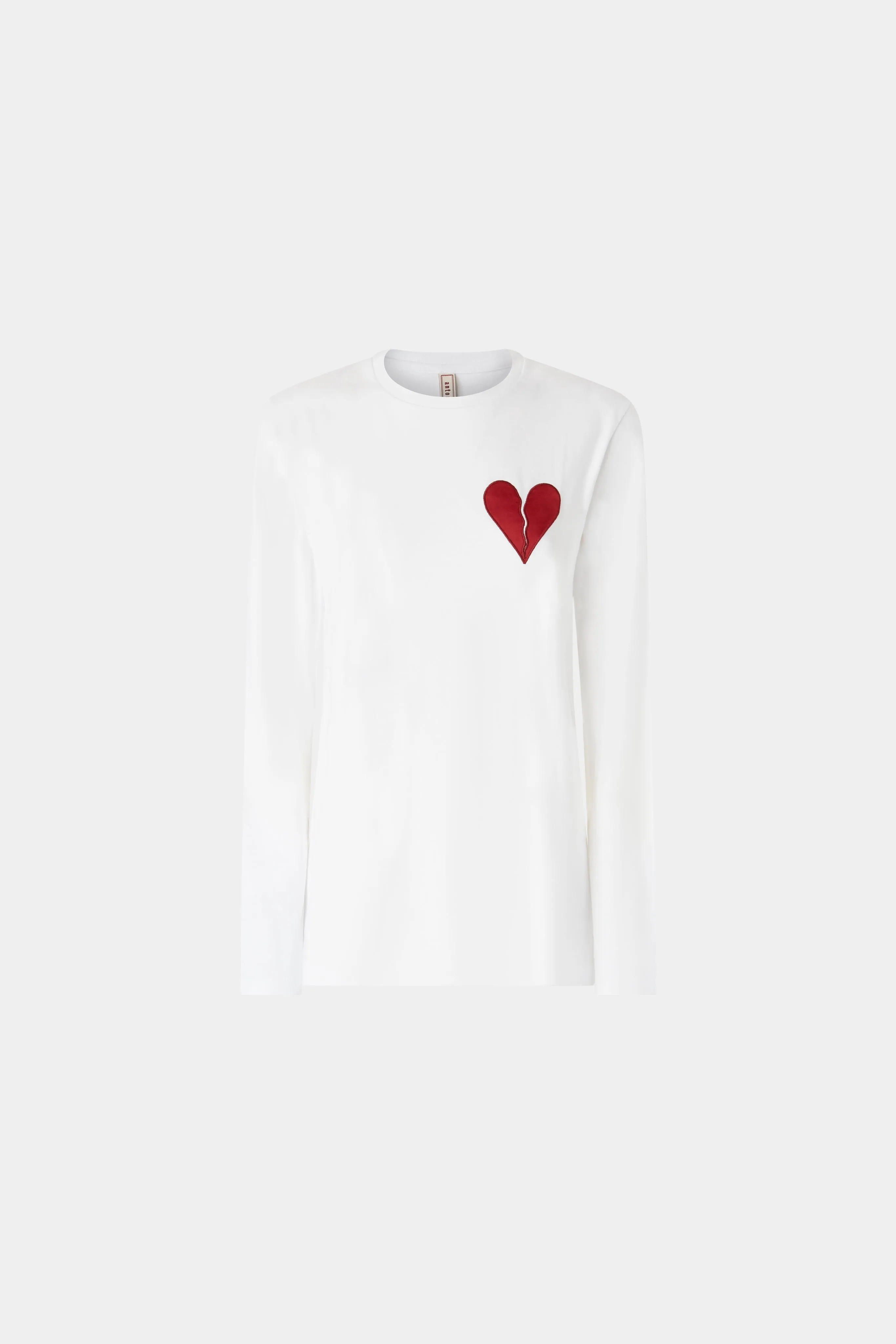 Broken Heart T-shirt Long White sold by Antonio Marras