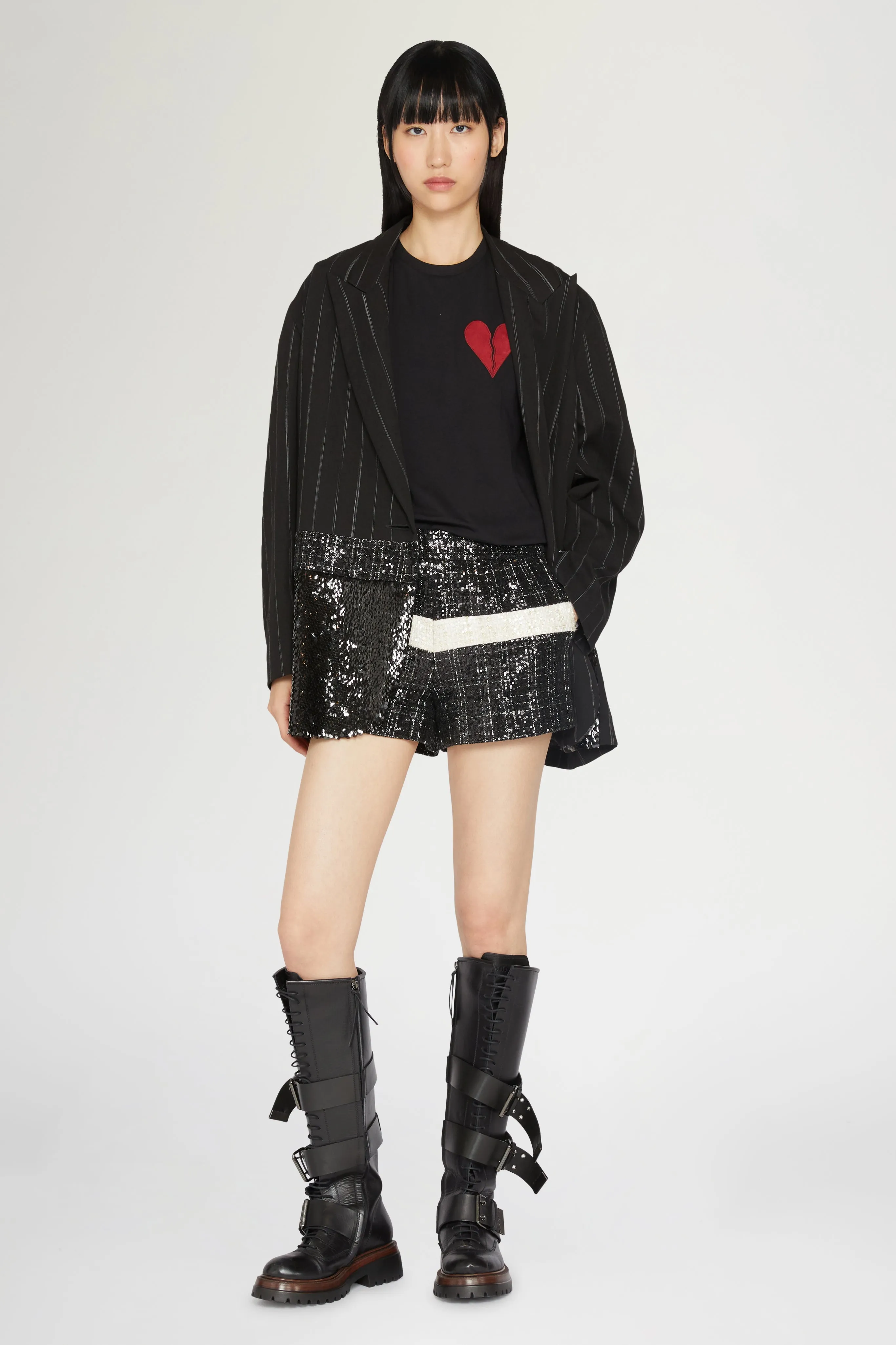 Broken Heart T-shirt Black sold by Antonio Marras product image thumbnail 3