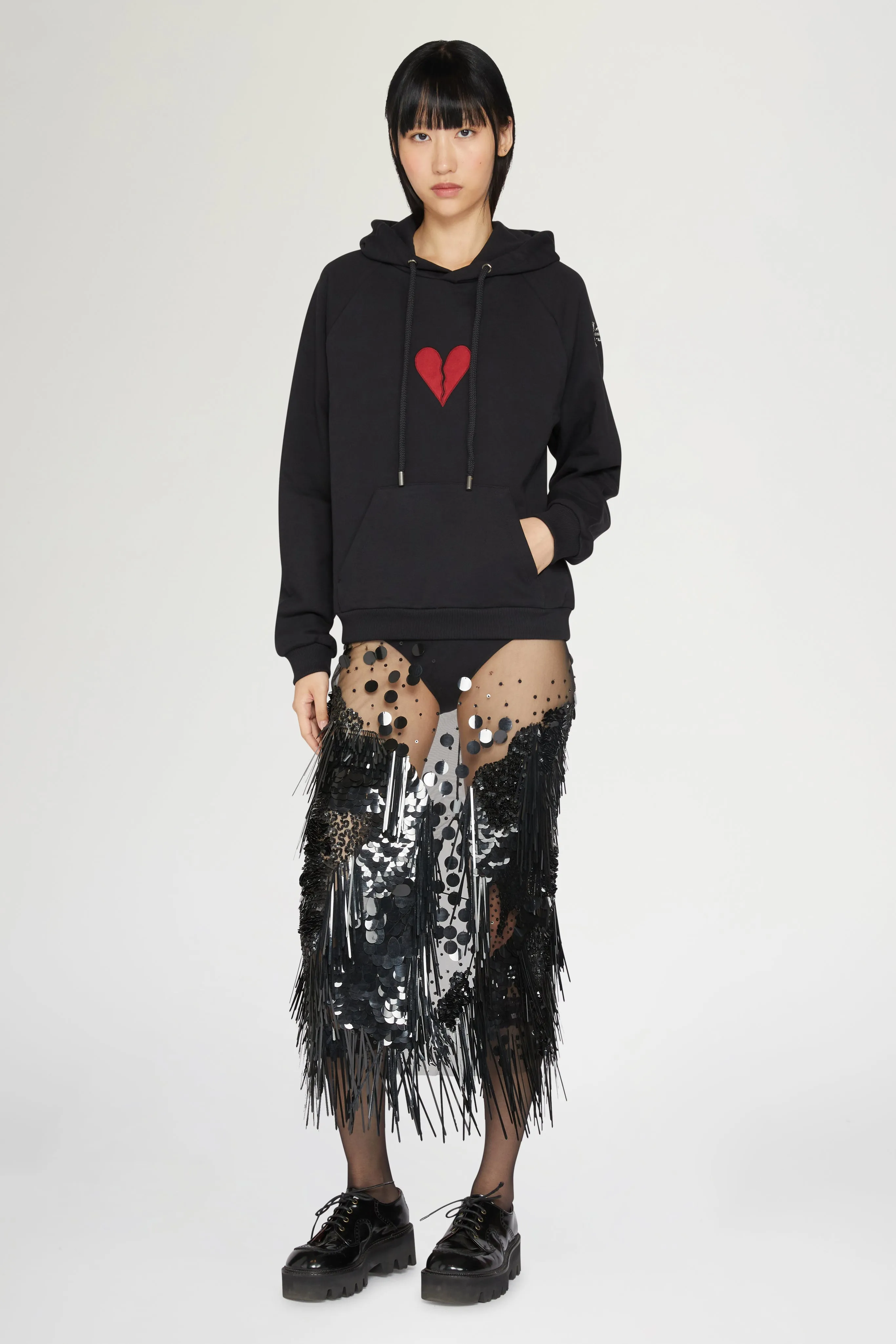 Broken Heart Hoodie sold by Antonio Marras product image thumbnail 3