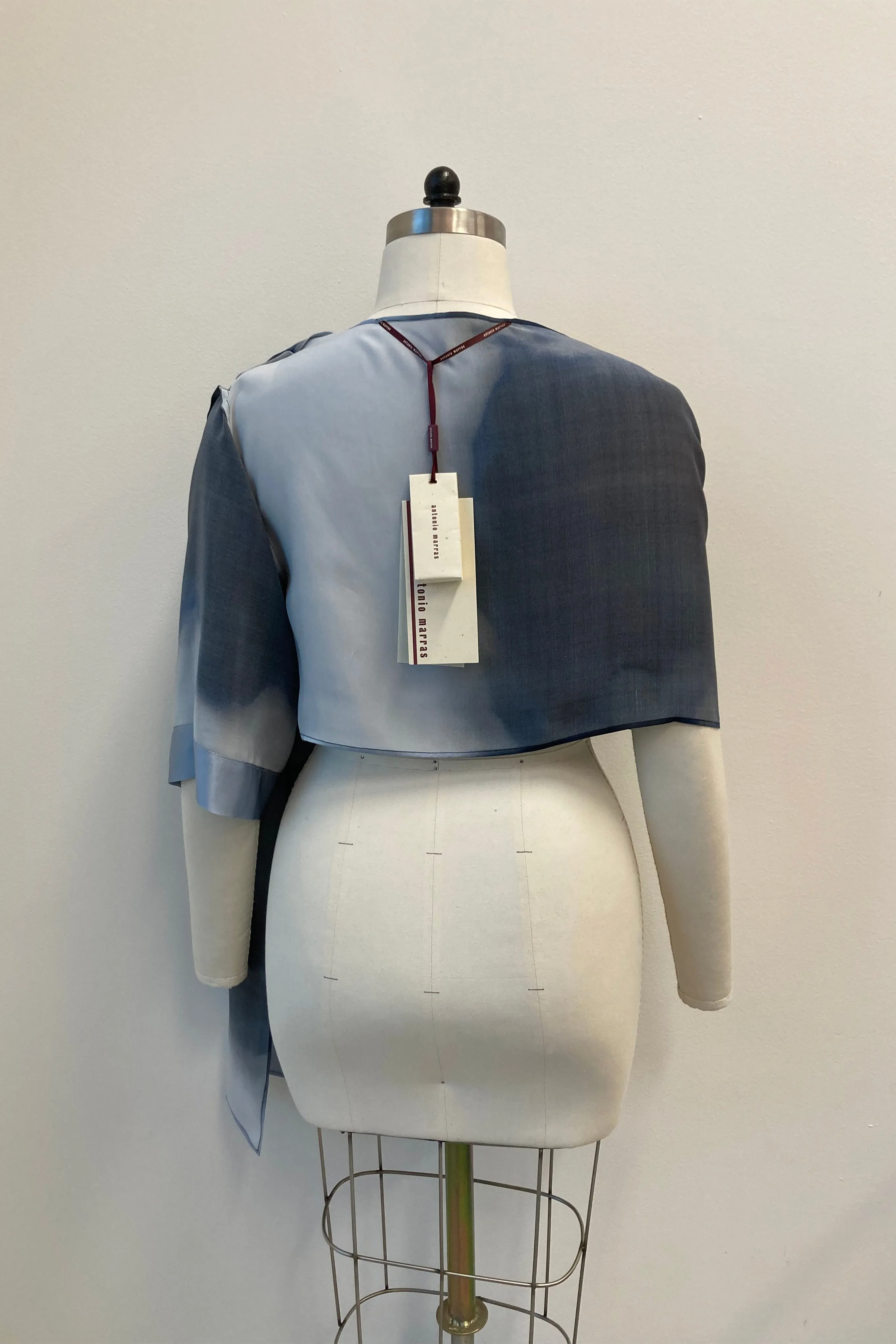 Blue Degradè Shawl sold by Antonio Marras product image thumbnail 4