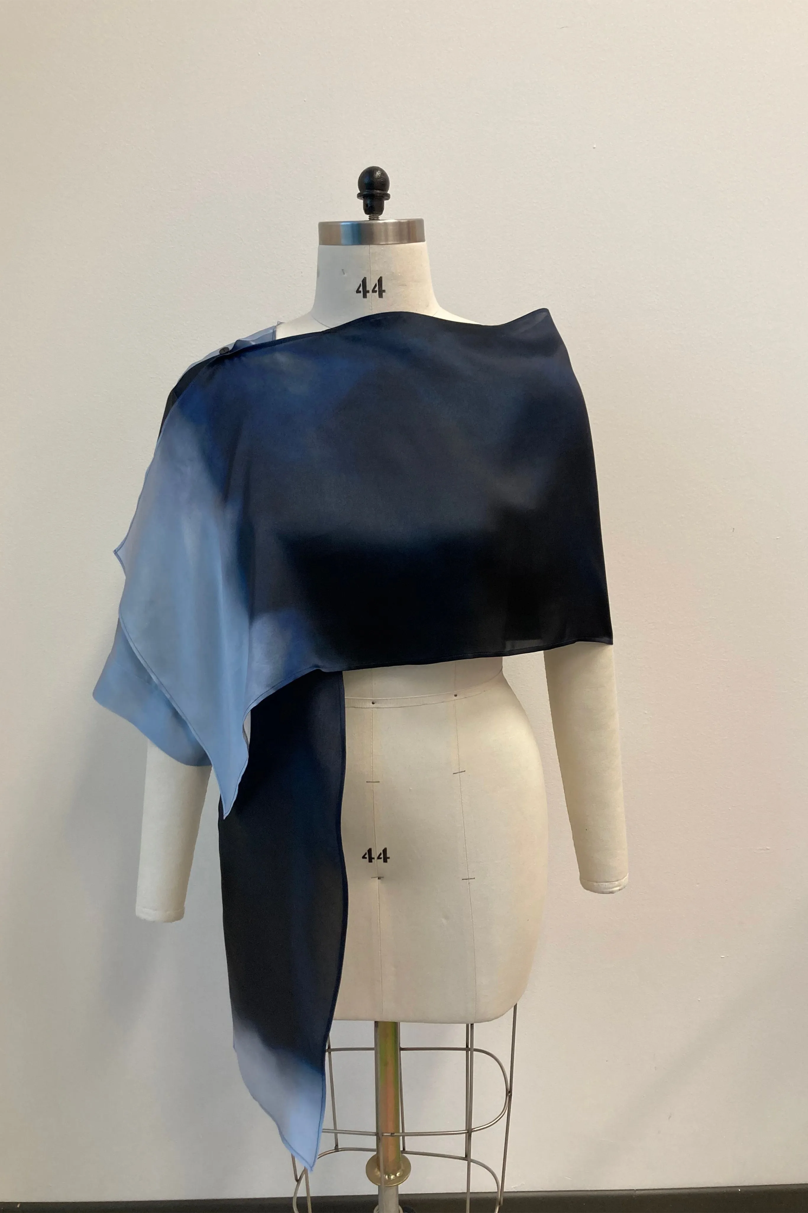 Blue Degradè Shawl sold by Antonio Marras
