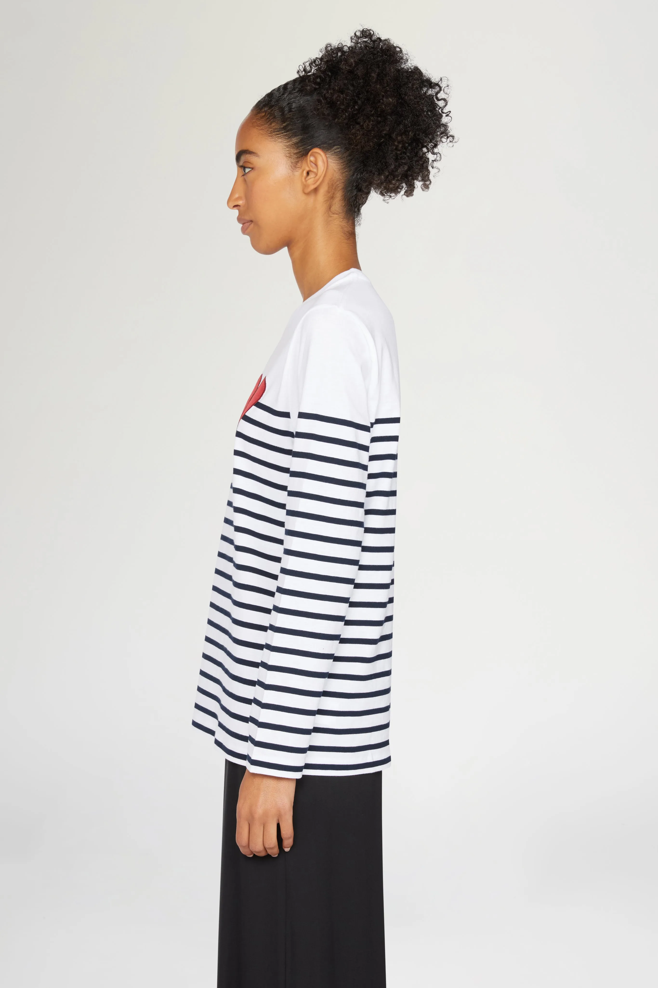 Broken Heart Stripe T-shirt Long sold by Antonio Marras product image thumbnail 4