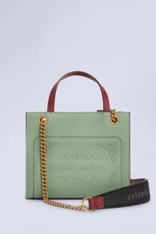 Sage Green Becca Bag Mini made by Antonio Marras
