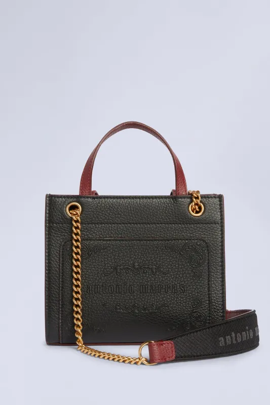 Black Becca Bag Mini made by Antonio Marras