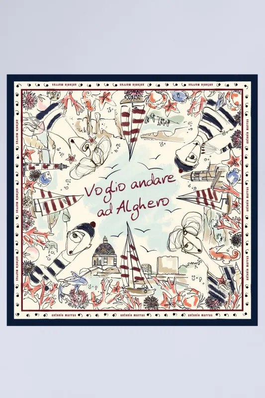 Alghero Foulard sold by Antonio Marras