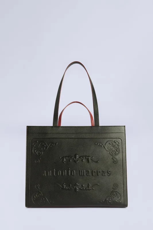 Black Becca Bag Large made by Antonio Marras