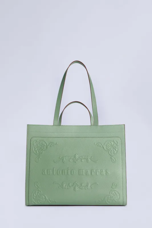 Sage Green Becca Bag Large made by Antonio Marras