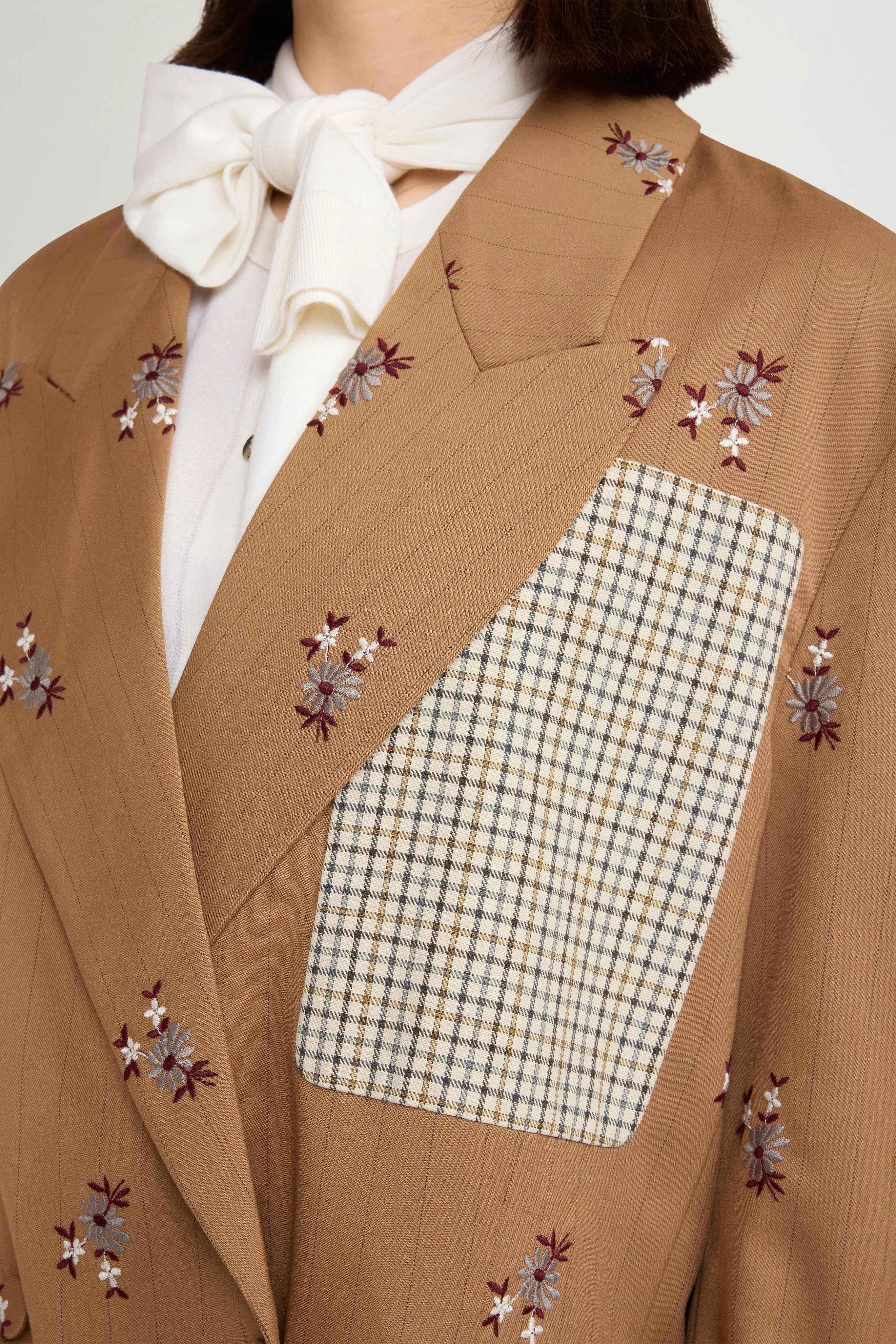 Oversized Tailored Blazer with Embroidery sold by Antonio Marras product image thumbnail 4