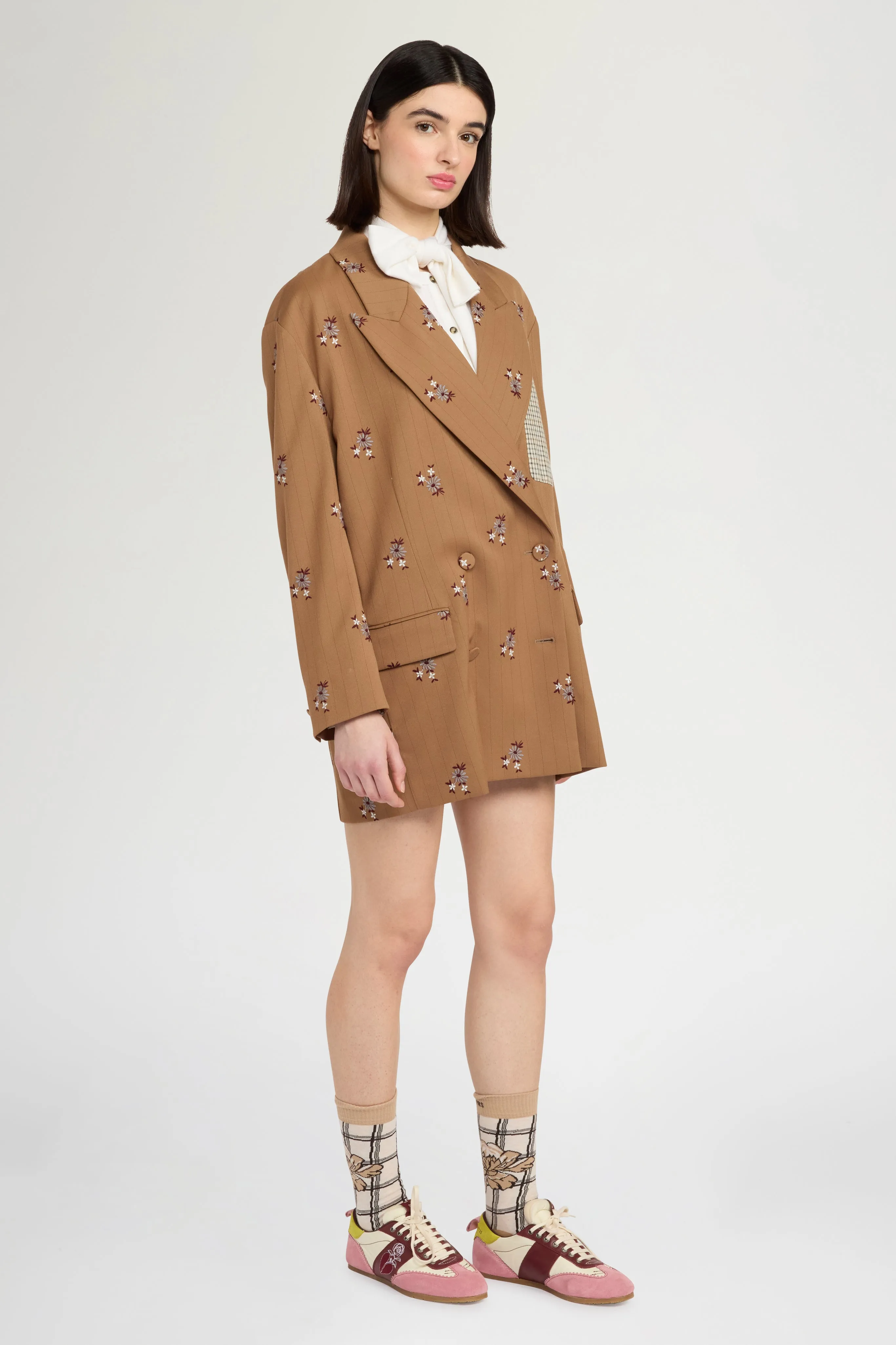 Oversized Tailored Blazer with Embroidery sold by Antonio Marras product image thumbnail 2