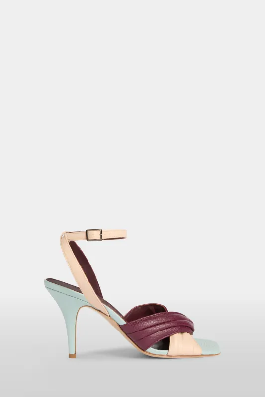 Light Blue & Bordeaux Curvy made by Antonio Marras