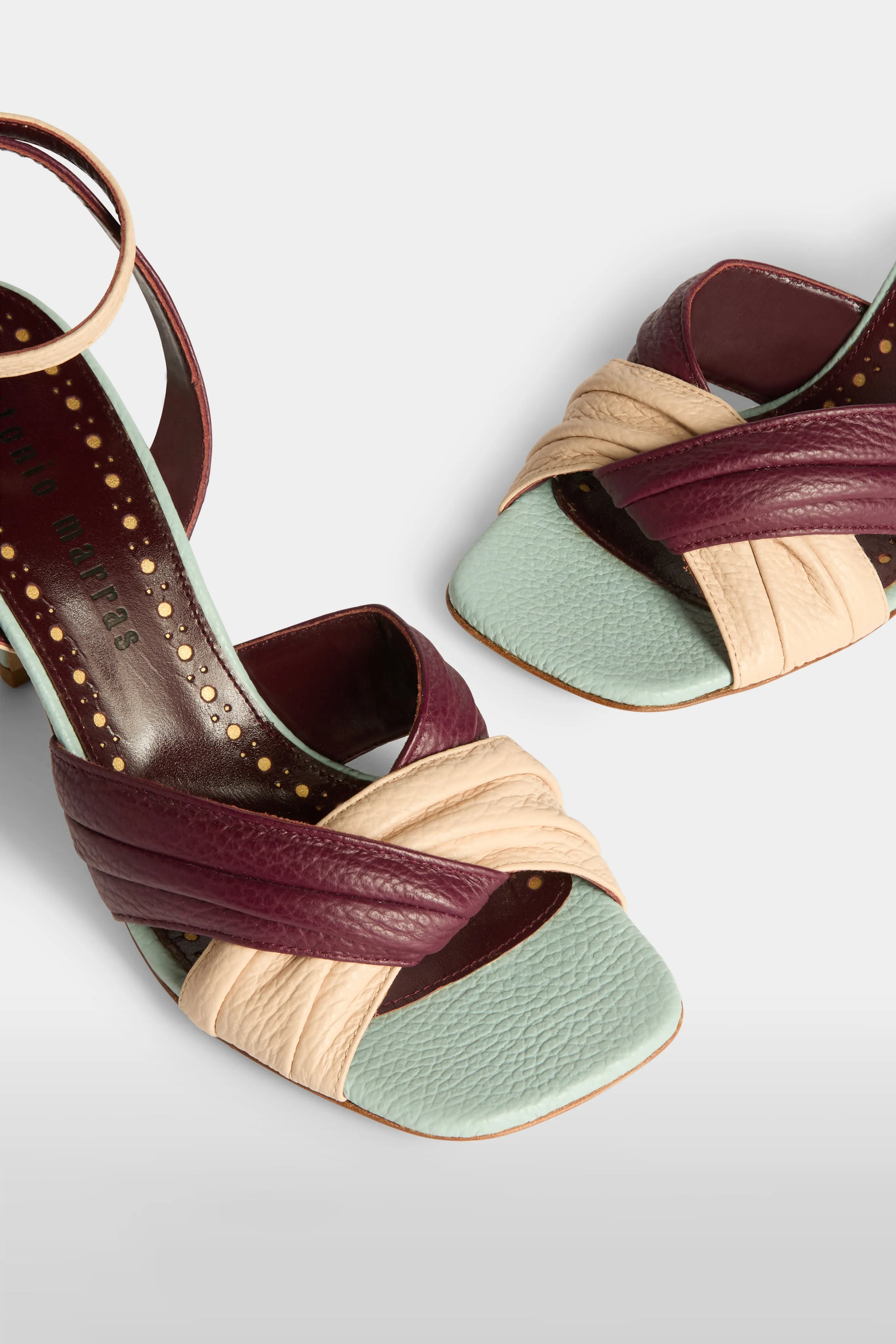 Light Blue & Bordeaux Curvy sold by Antonio Marras product image thumbnail 4
