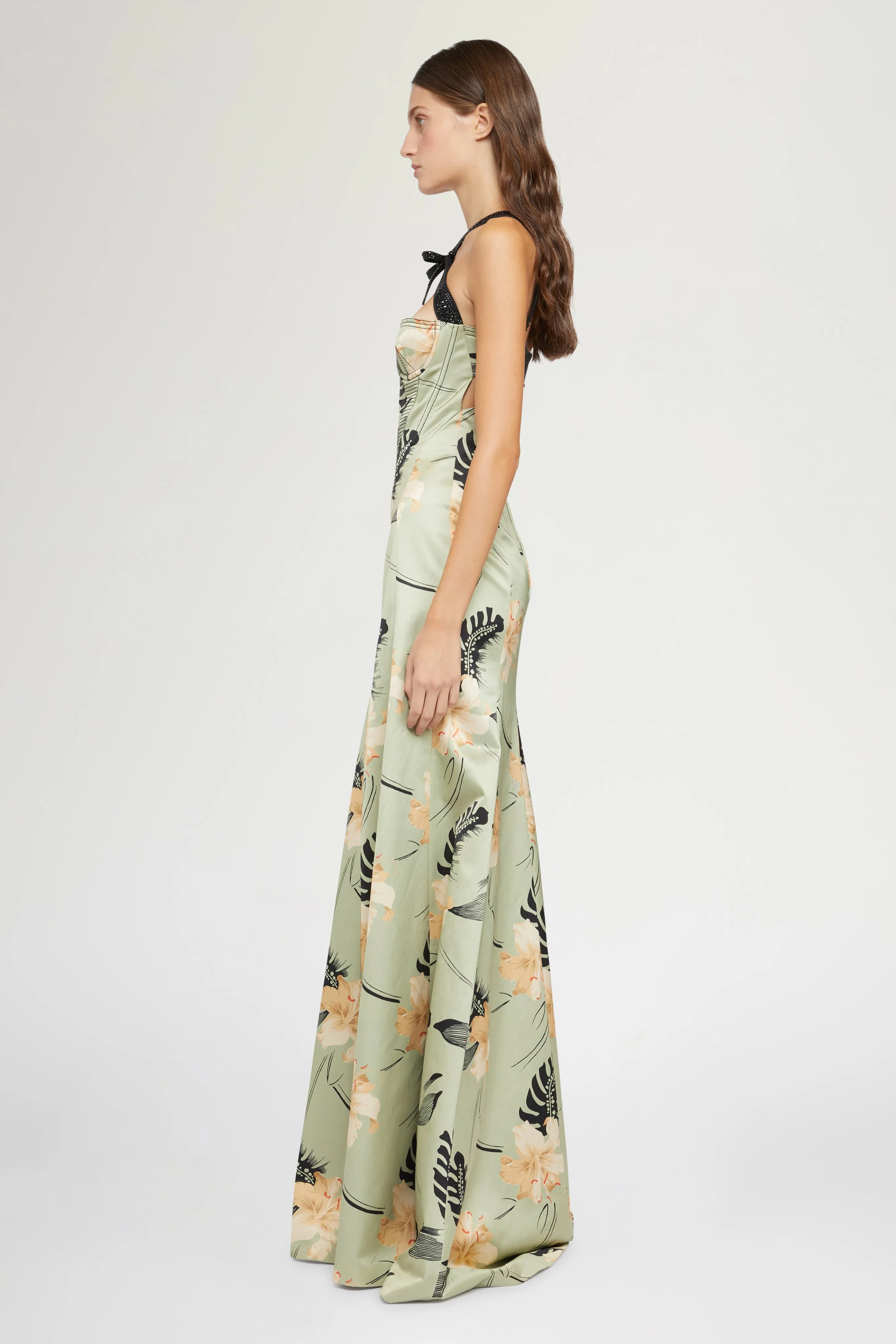 Long Dress Ibiscus Print sold by Antonio Marras product image thumbnail 4