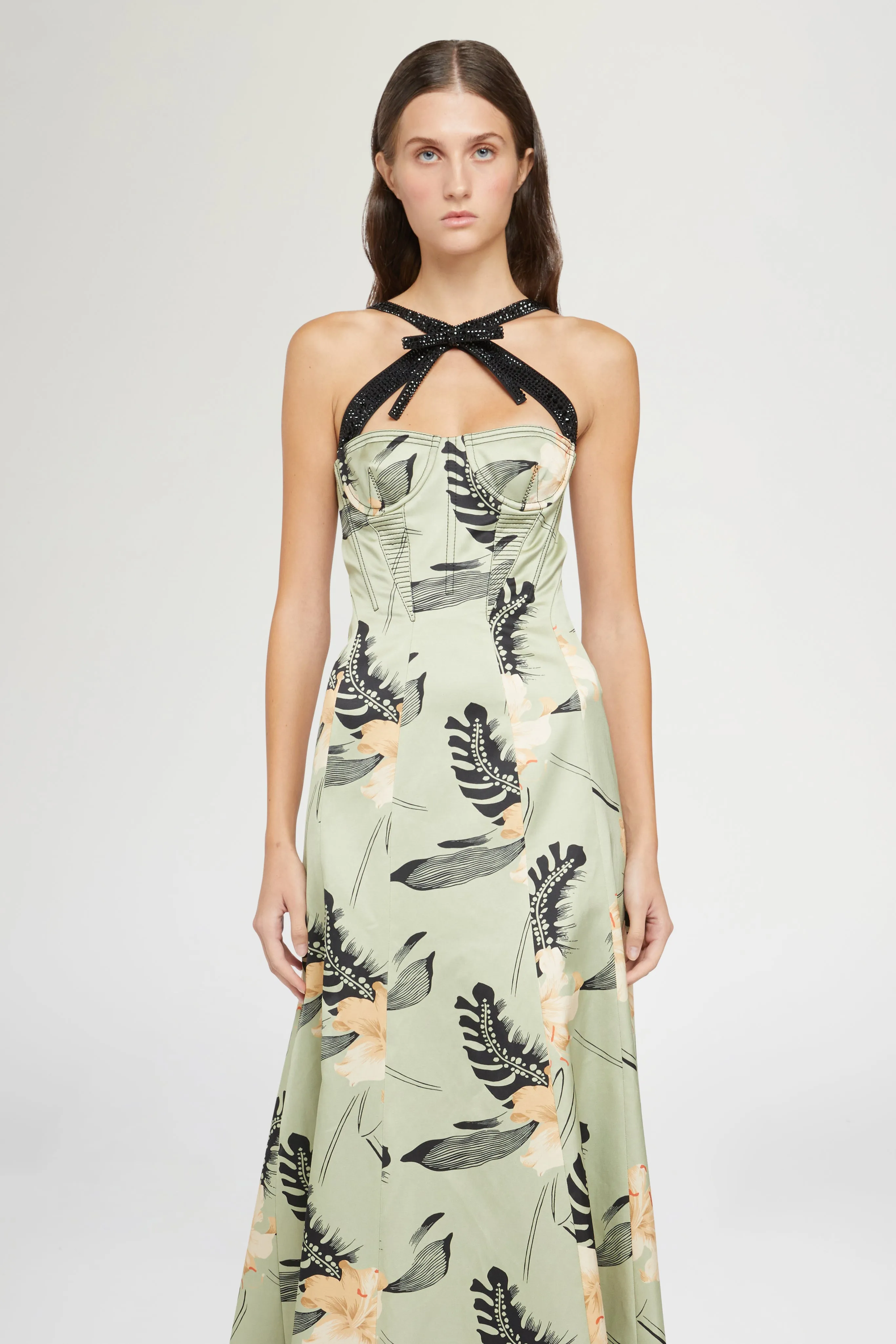 Long Dress Ibiscus Print sold by Antonio Marras product image thumbnail 3