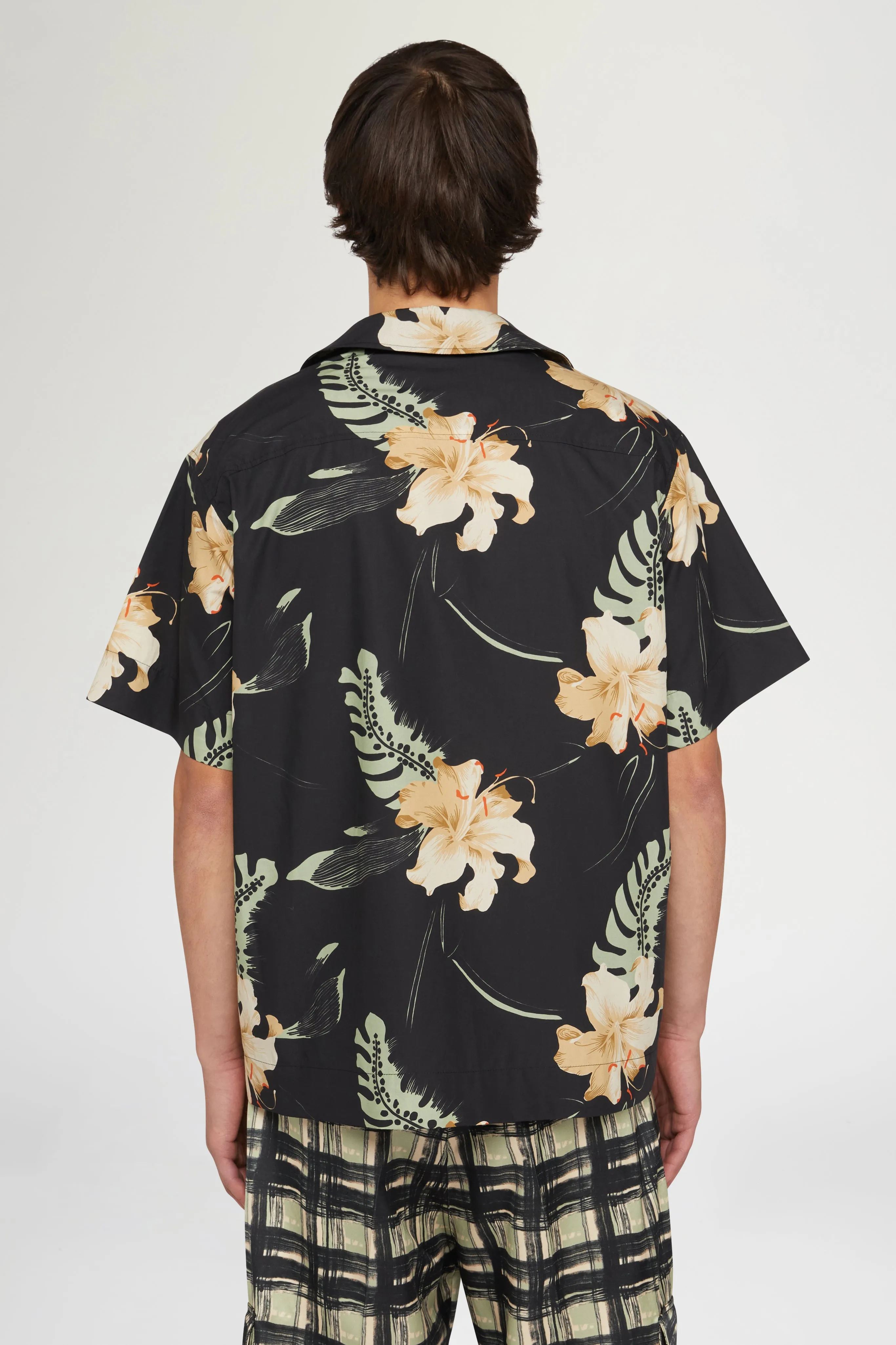 Shirt with Floral & Check print sold by Antonio Marras product image thumbnail 5