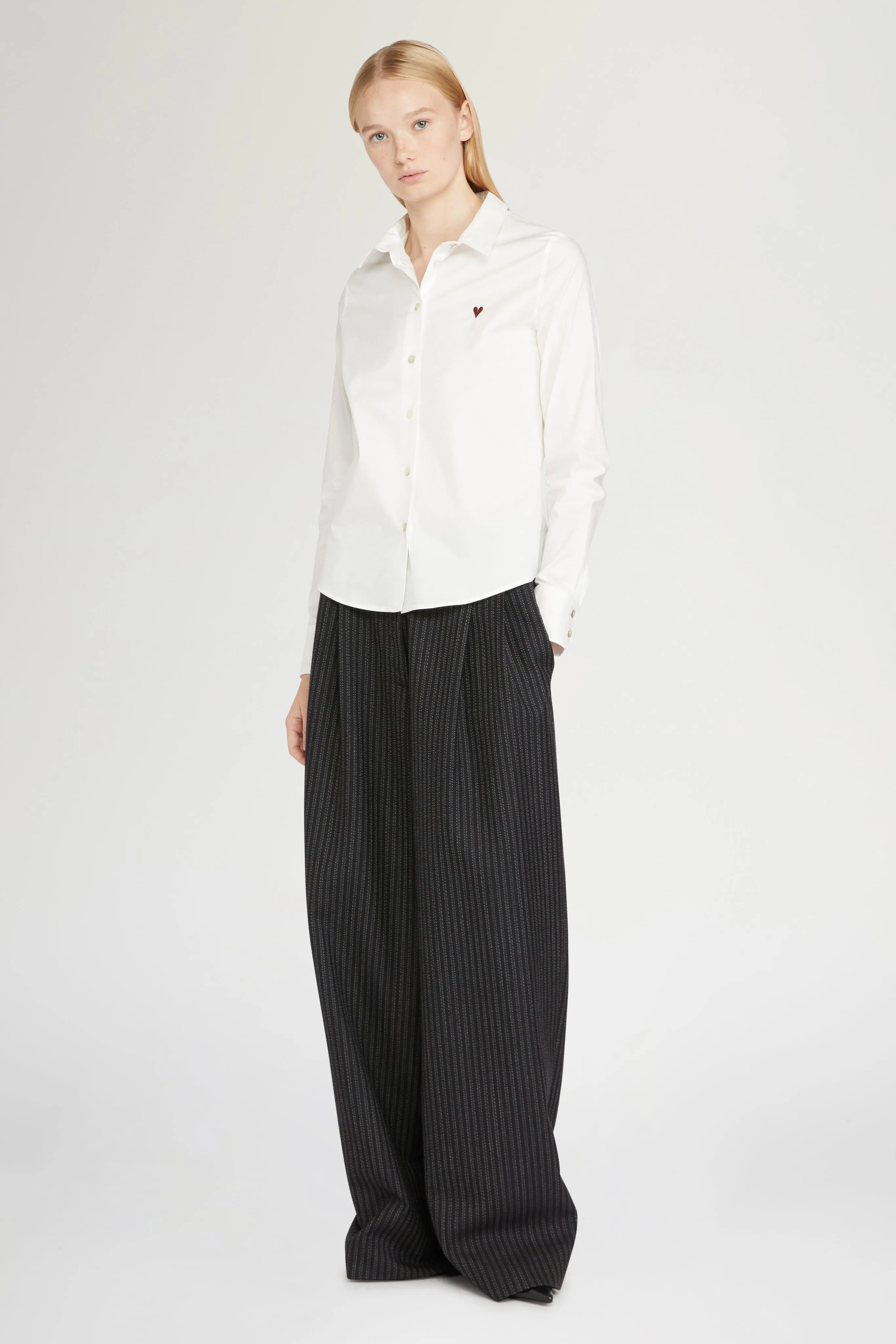 Broken Heart Slim Shirt White sold by Antonio Marras product image thumbnail 3