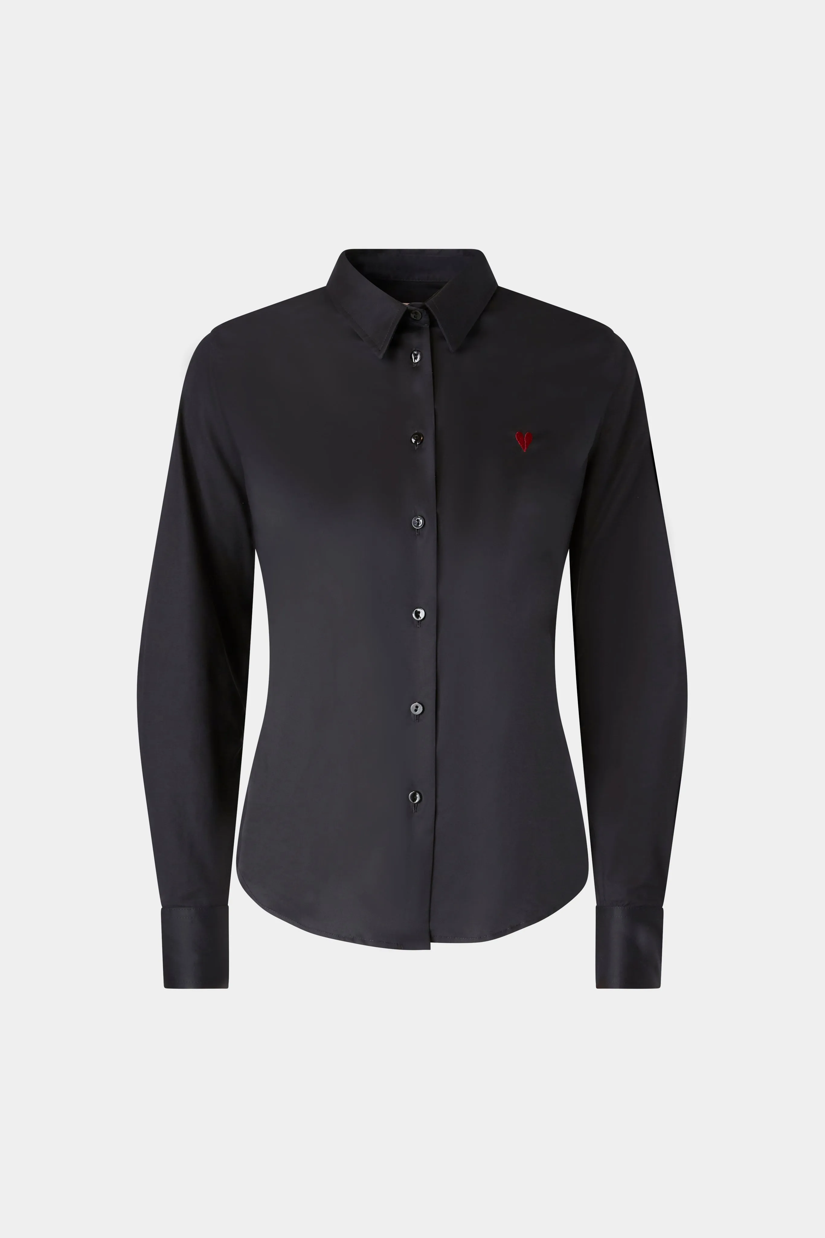 Broken Heart Slim Shirt Black sold by Antonio Marras
