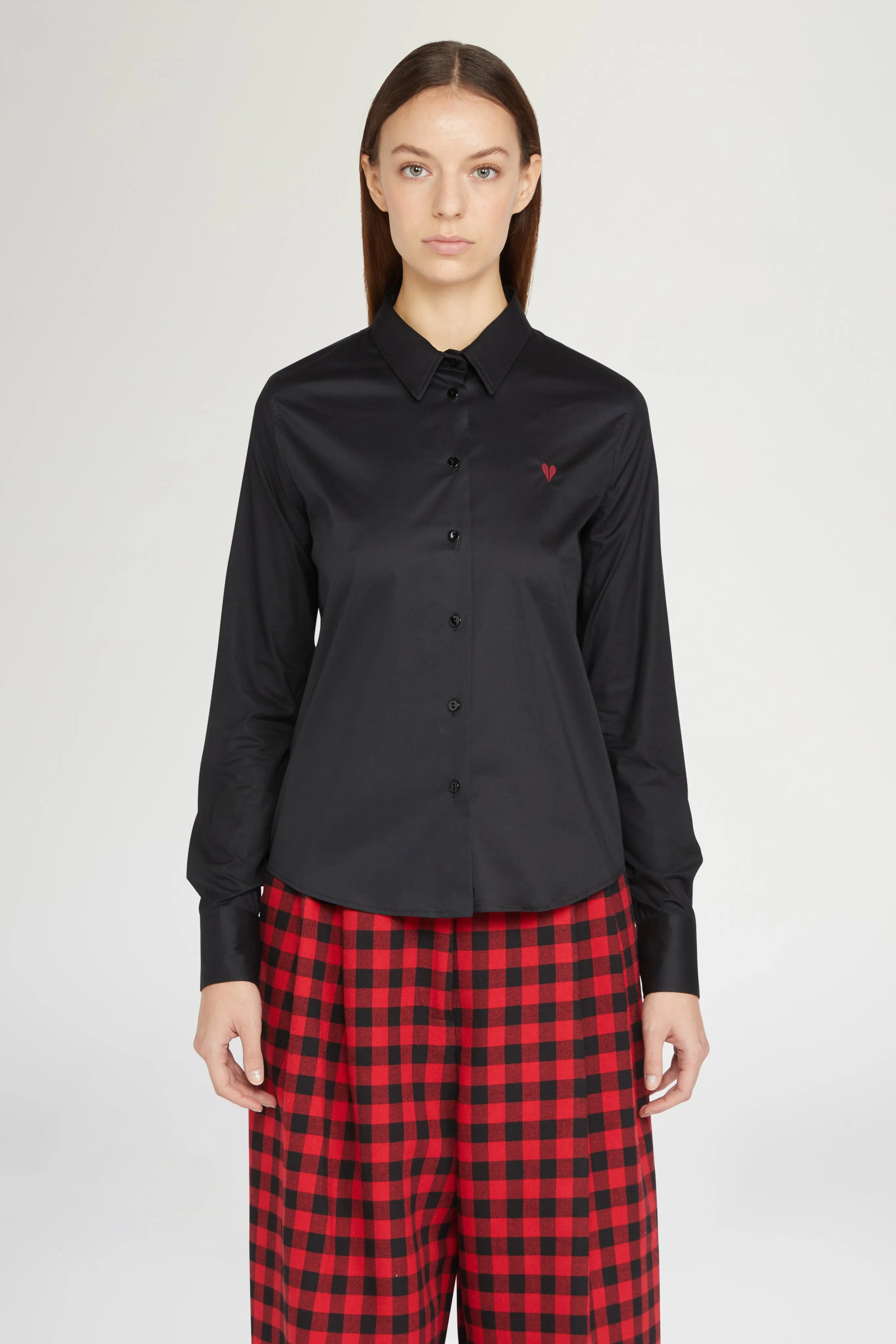 Broken Heart Slim Shirt Black sold by Antonio Marras product image thumbnail 2