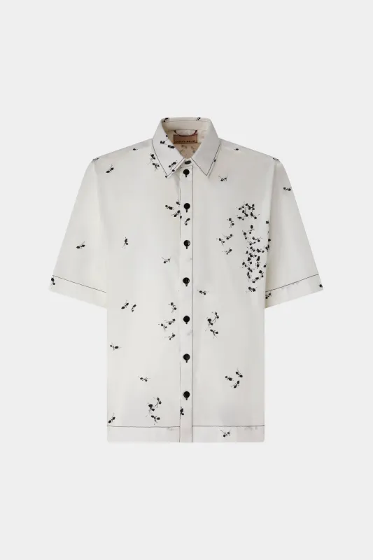 Shirt with Ant Print made by Antonio Marras