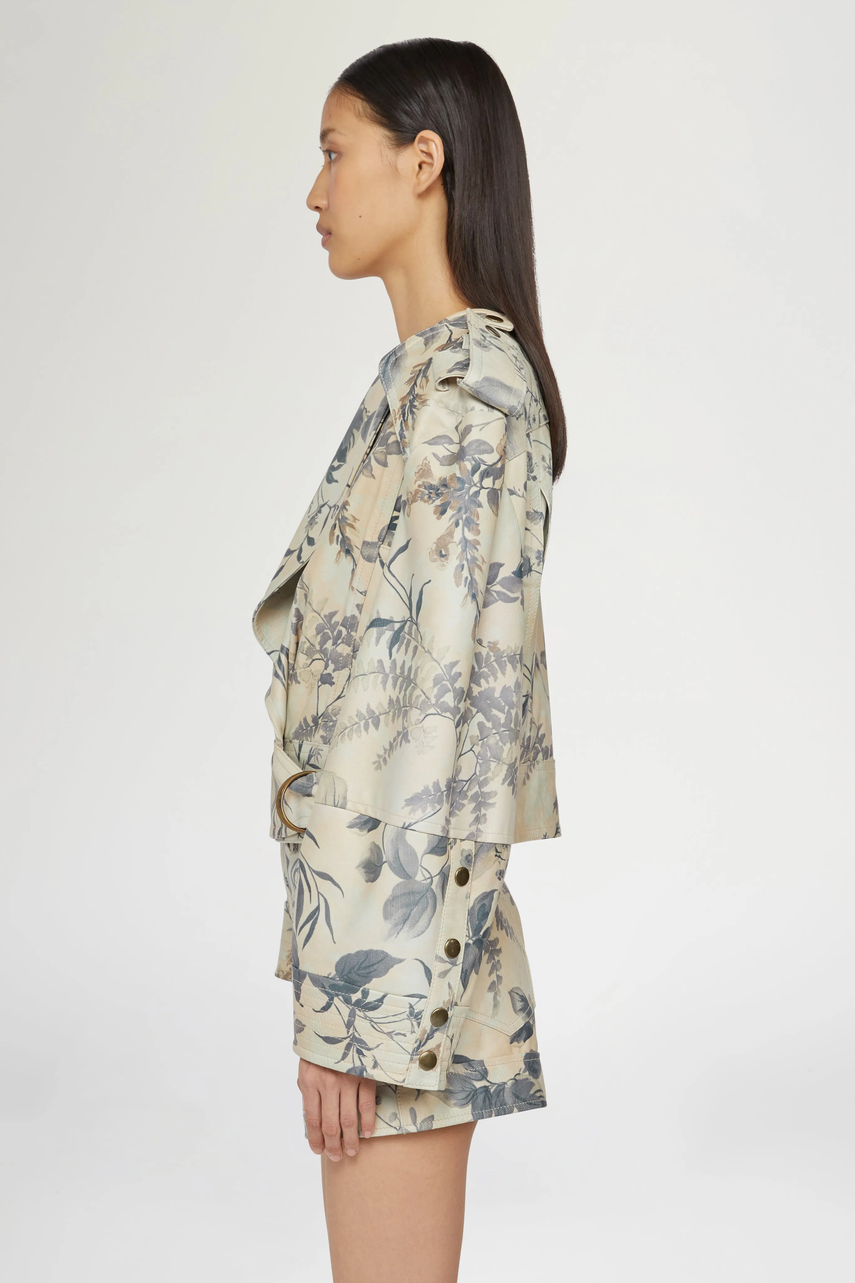 Leather Jacket Tropical Print sold by Antonio Marras product image thumbnail 4