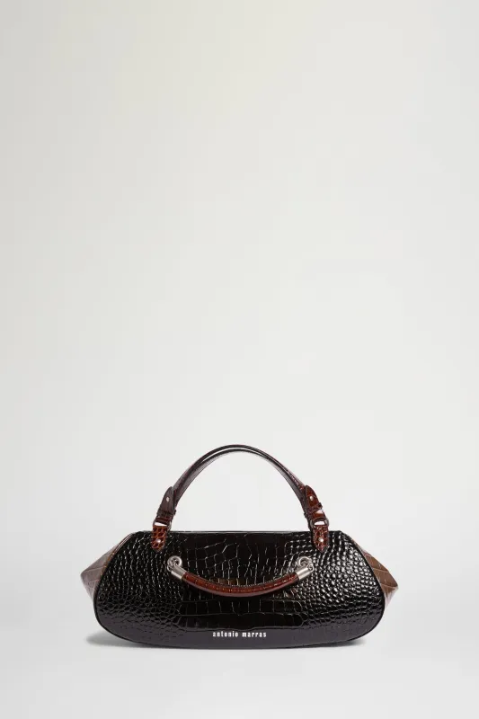 Black & Brown Antine Bag made by Antonio Marras