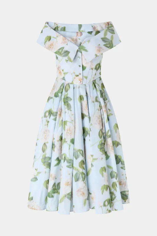 Bustier Dress with Removable Sailor Collar made by Antonio Marras